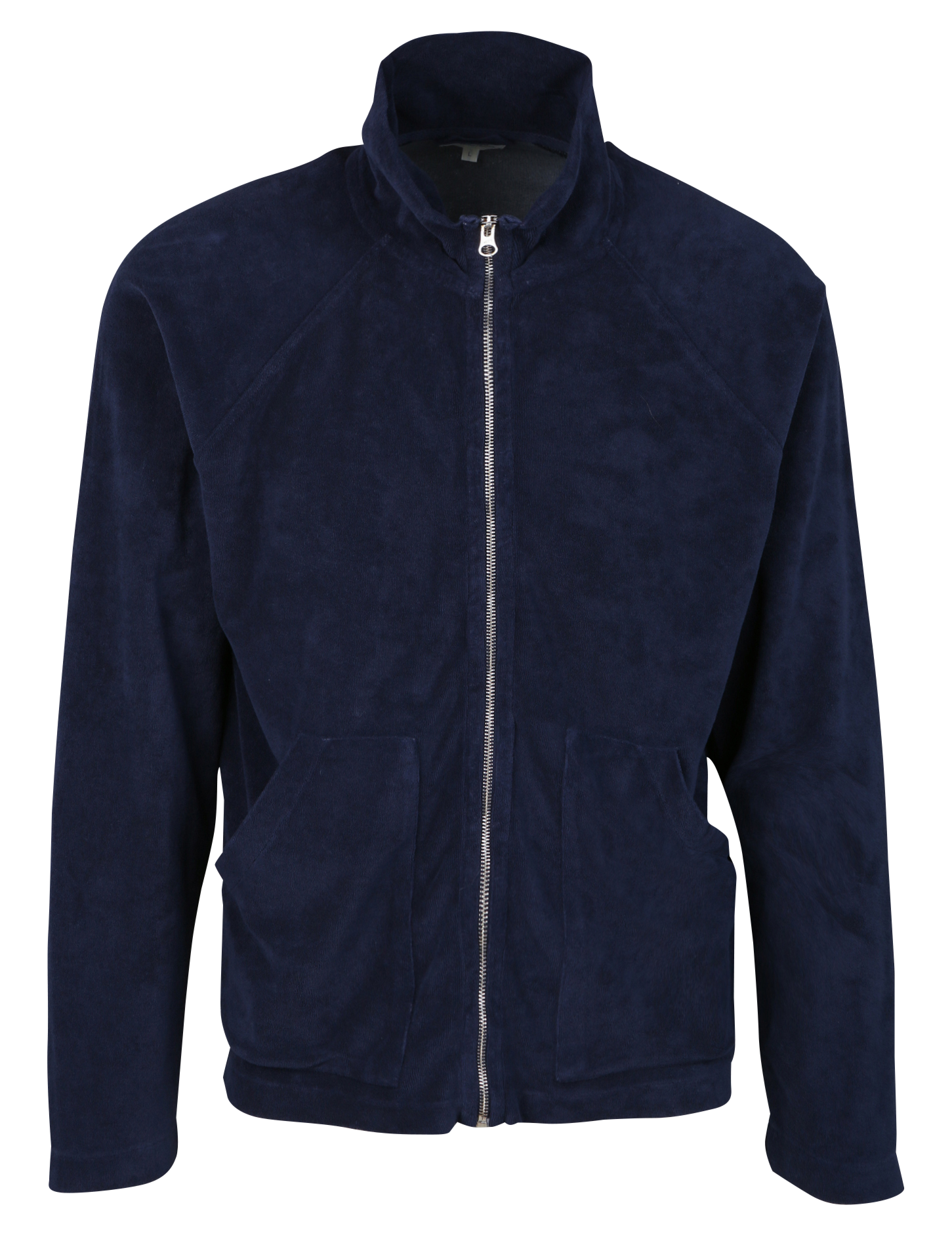 Veste regular-fit zippé en coton HARTFORD Bleu