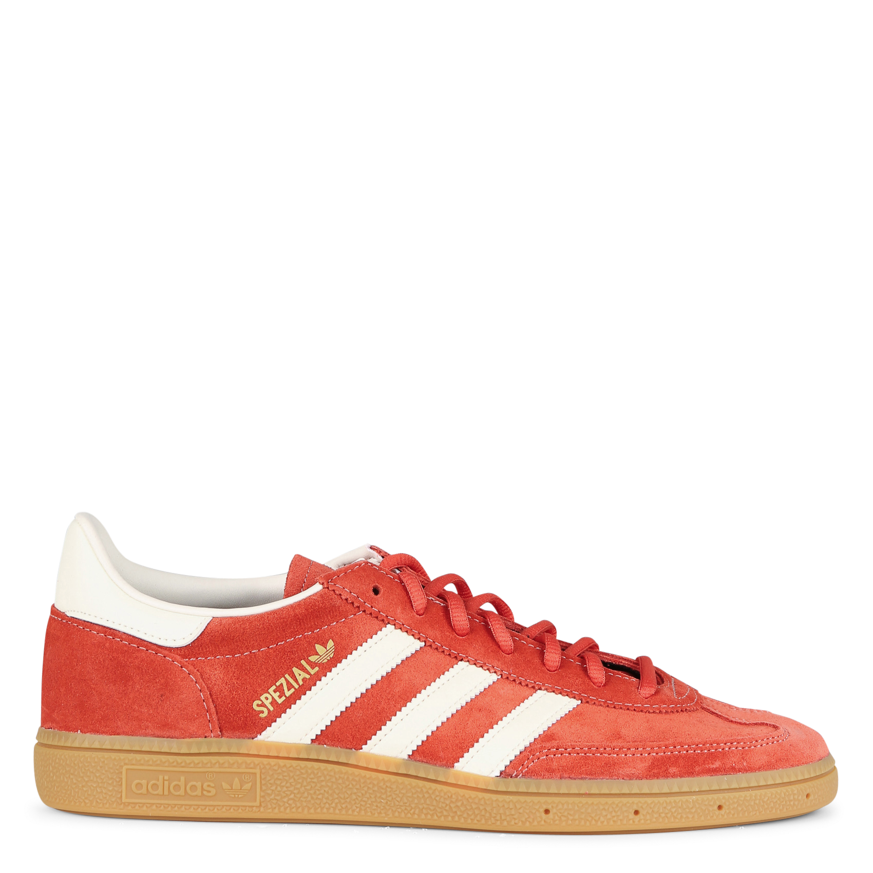 HANDBALL SPEZIAL - Baskets basses en cuir ADIDAS Rouge