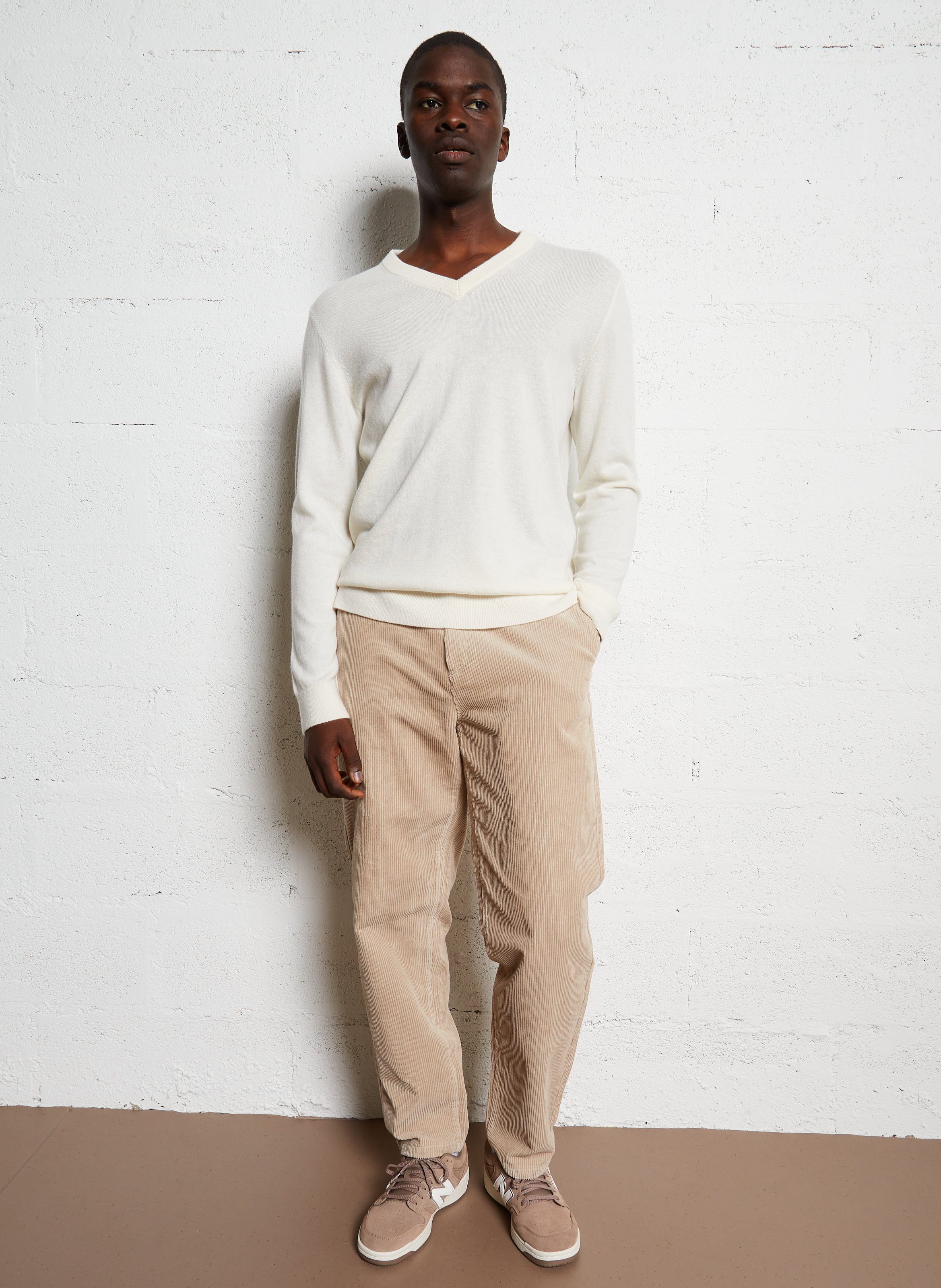Pull en cachemire AU PRINTEMPS PARIS Beige