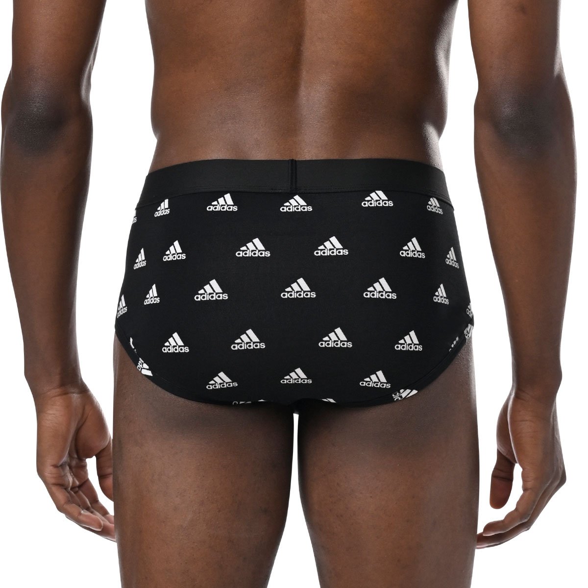 Active flex cotton boxer shorts, pack of 3 ADIDAS UNDERWEAR Black