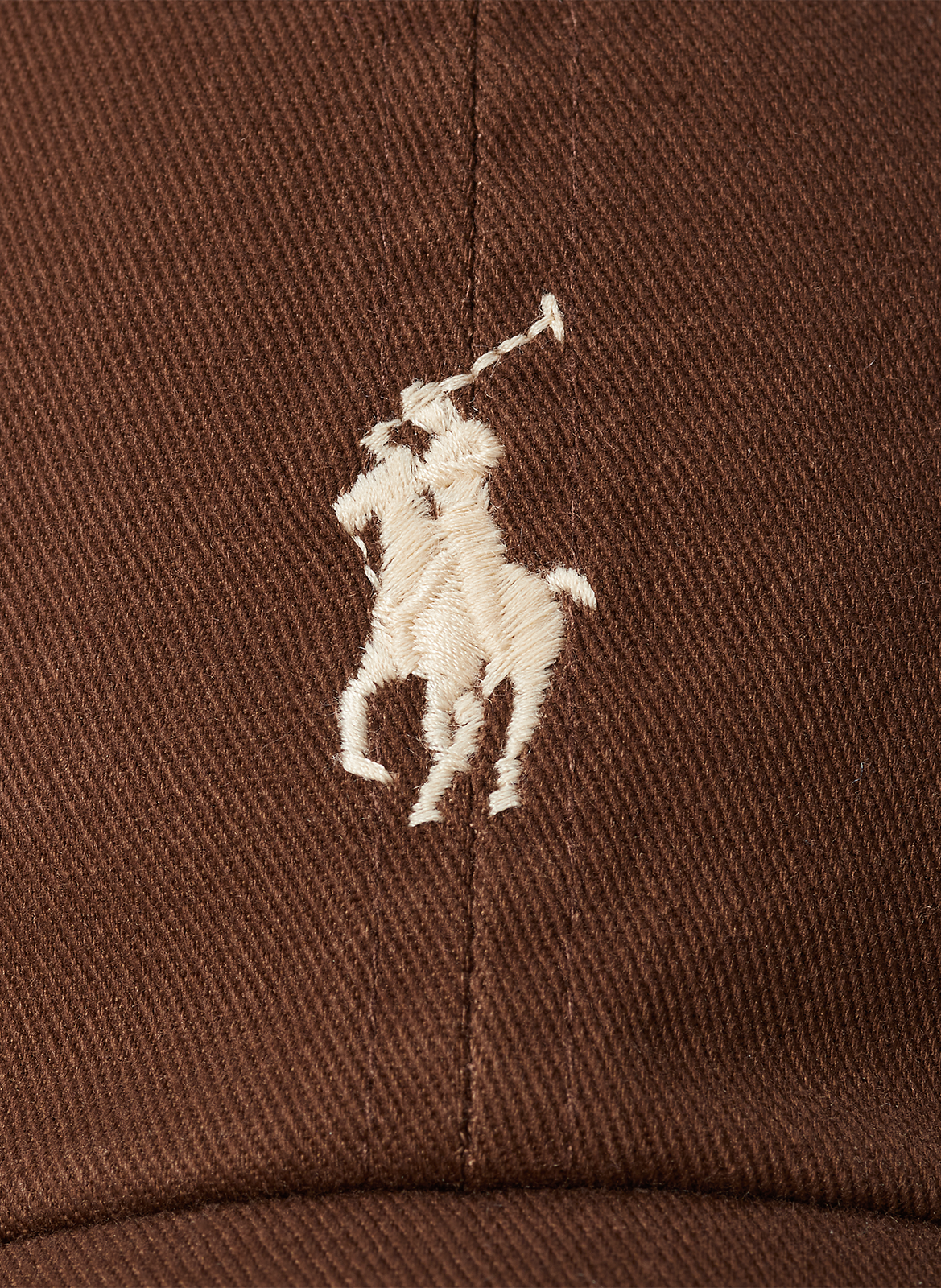 Casquette en coton Marron