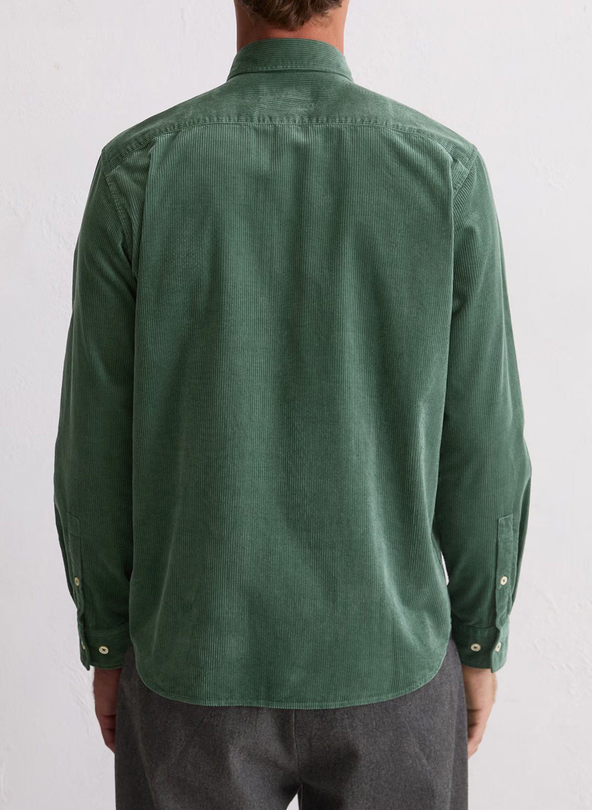Surchemise en coton col classique MARC O'POLO Vert