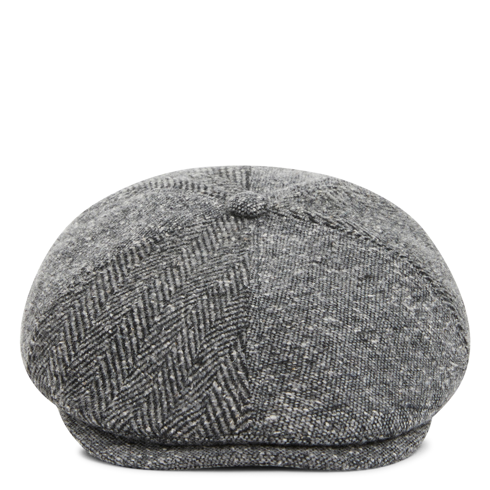 Béret en tweed Gris