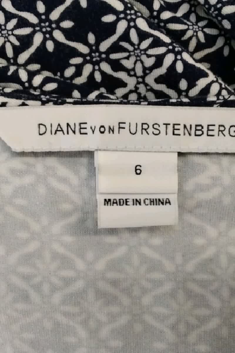 Dress DIANE VON FURSTENBERG - Seconde Main Blue