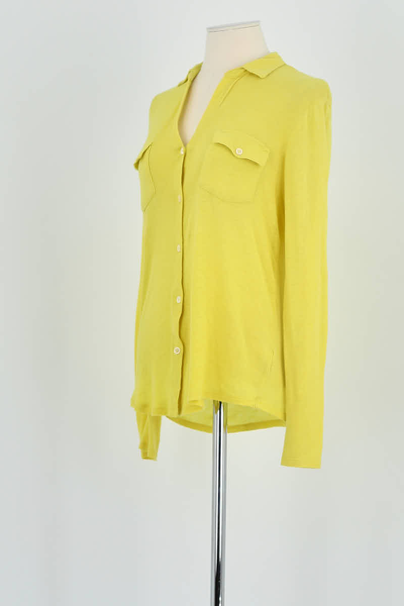 Shirt MAJESTIC FILATURES - SECONDE MAIN Yellow