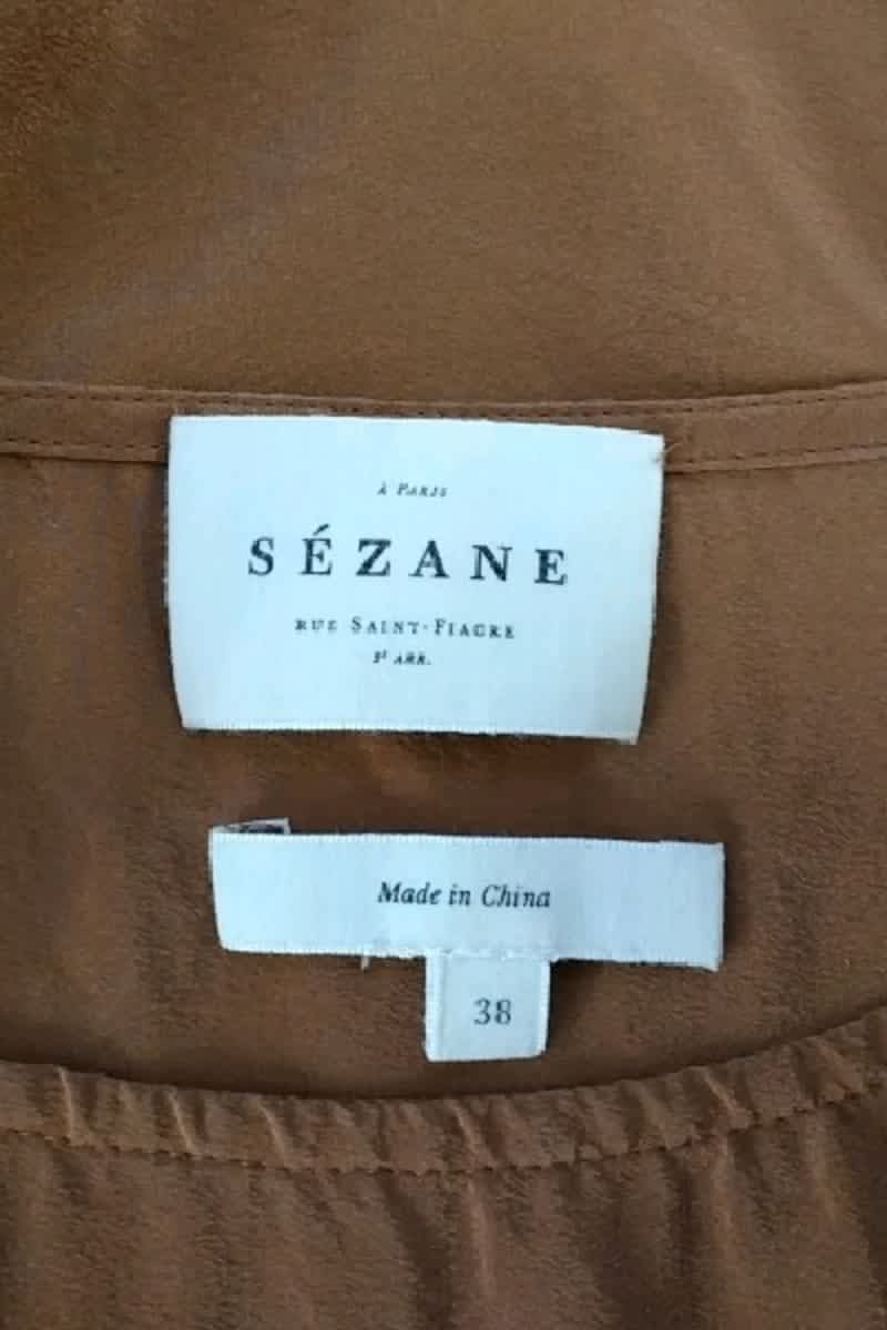 T-shirt SEZANE - Seconde main Brown