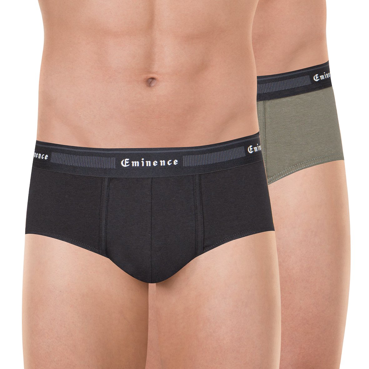 Set of 2 organic cotton briefs EMINENCE Multicolored