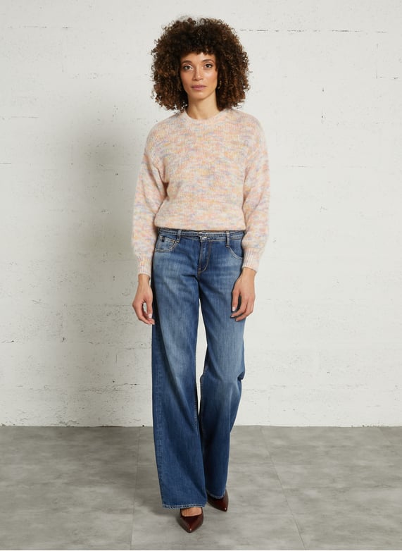 MOD JEANS Maglione oversize da donna, taglia 42/44-50/52, a MOD JEANS Maglione oversize da donna, taglia 42/44-50/52, a