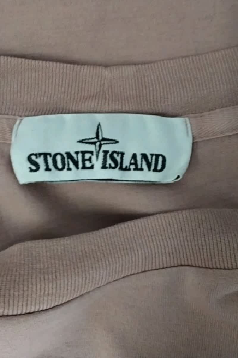 T-shirt STONE ISLAND SECONDE MAIN Pink