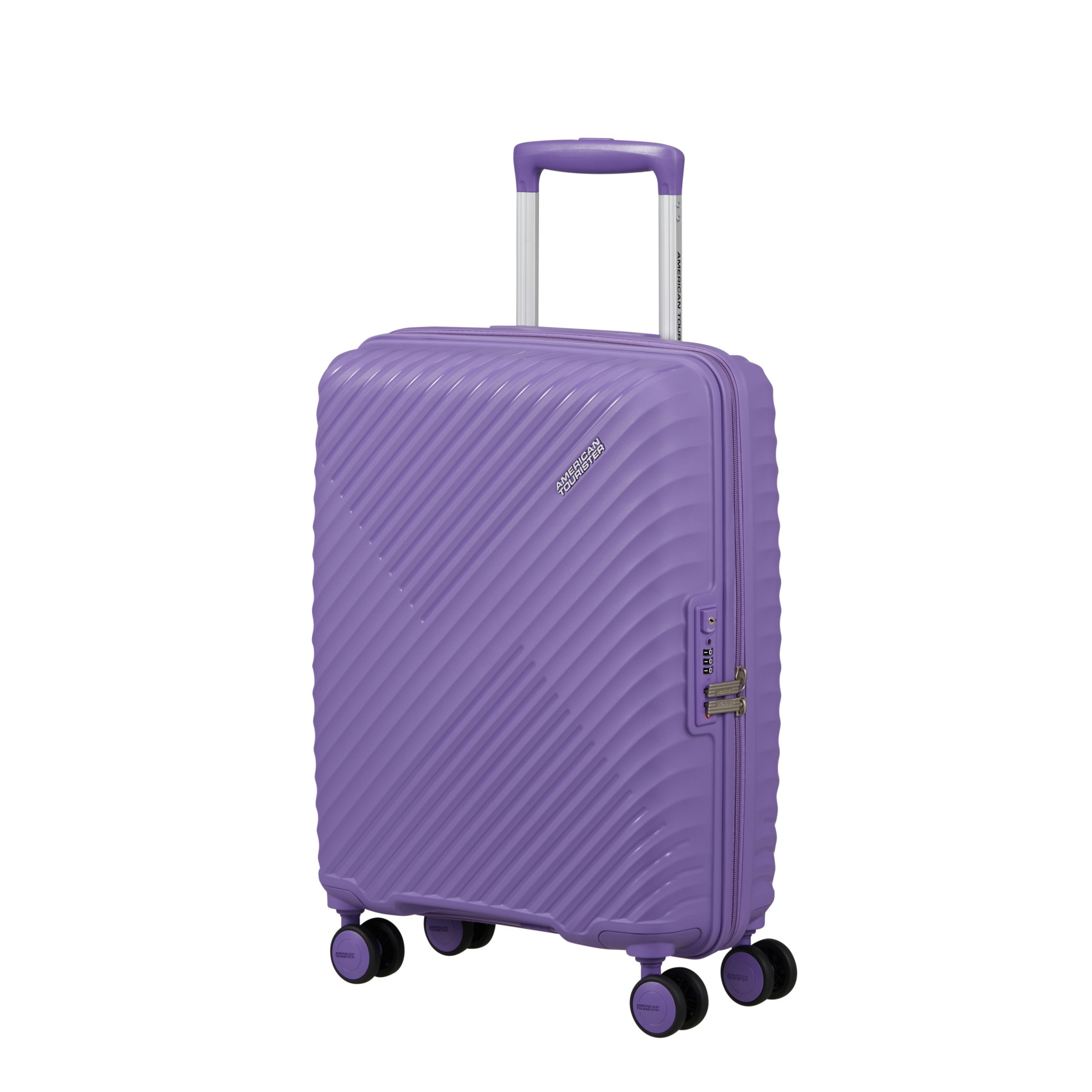 Diablast valise 4 roues taille s  Purple pulse