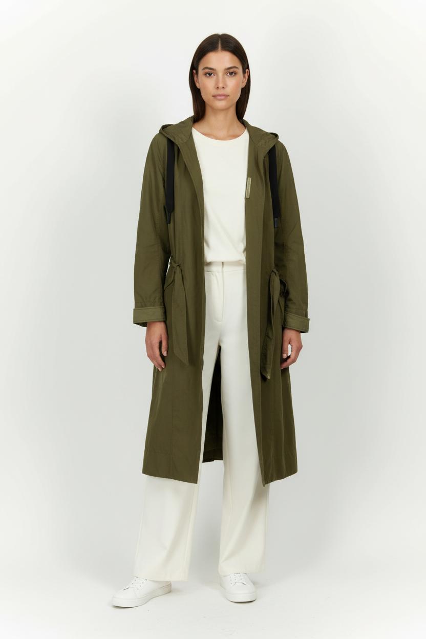 Manteau long BIMBA Y LOLA - Seconde main Vert