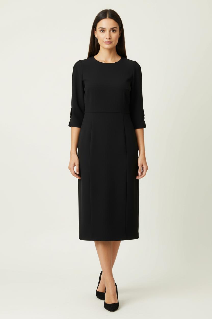 Short & midi dress TARA JARMON - Seconde Main Black