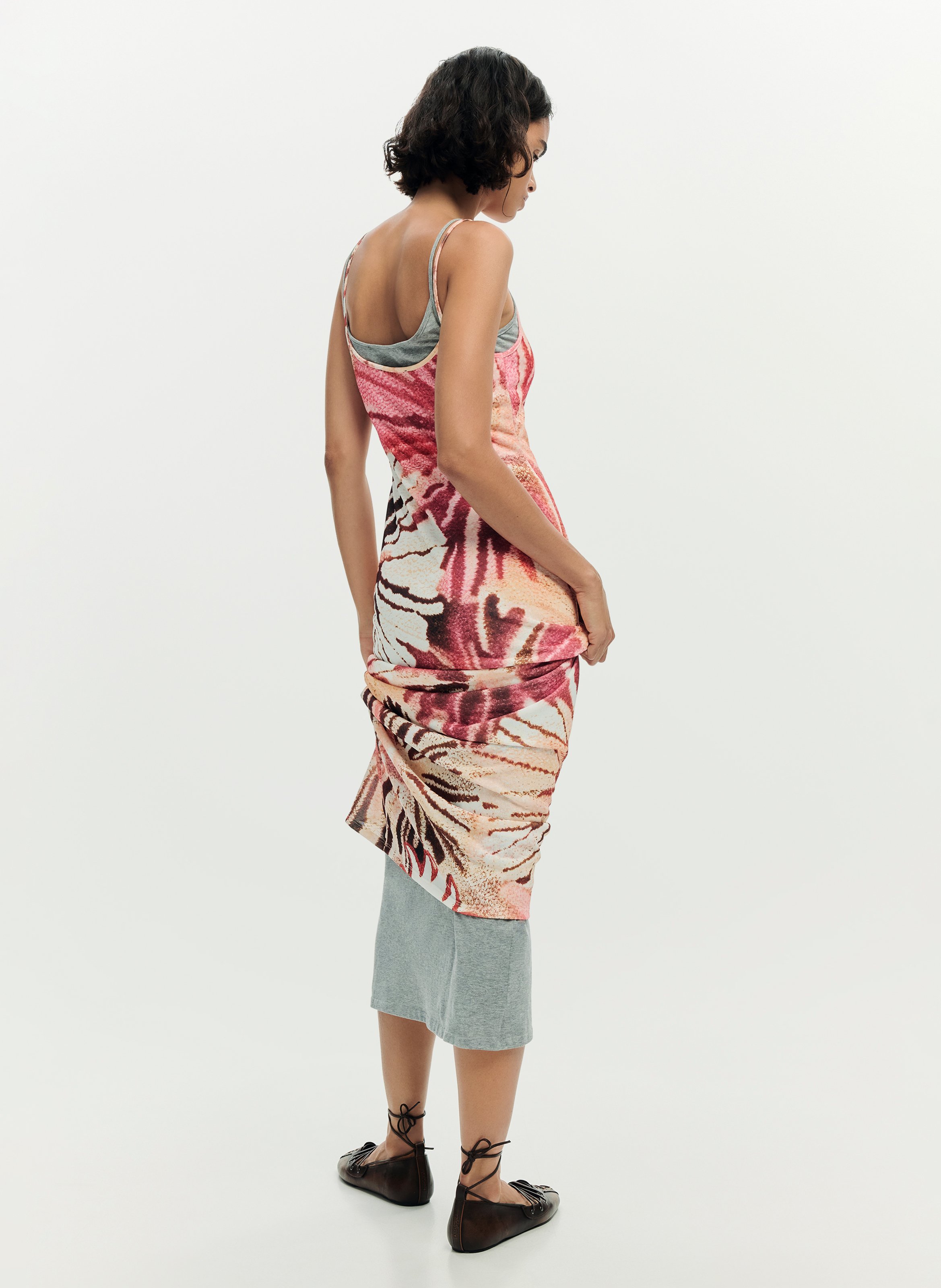 Robe longue moulante DESIGUAL Multicolore