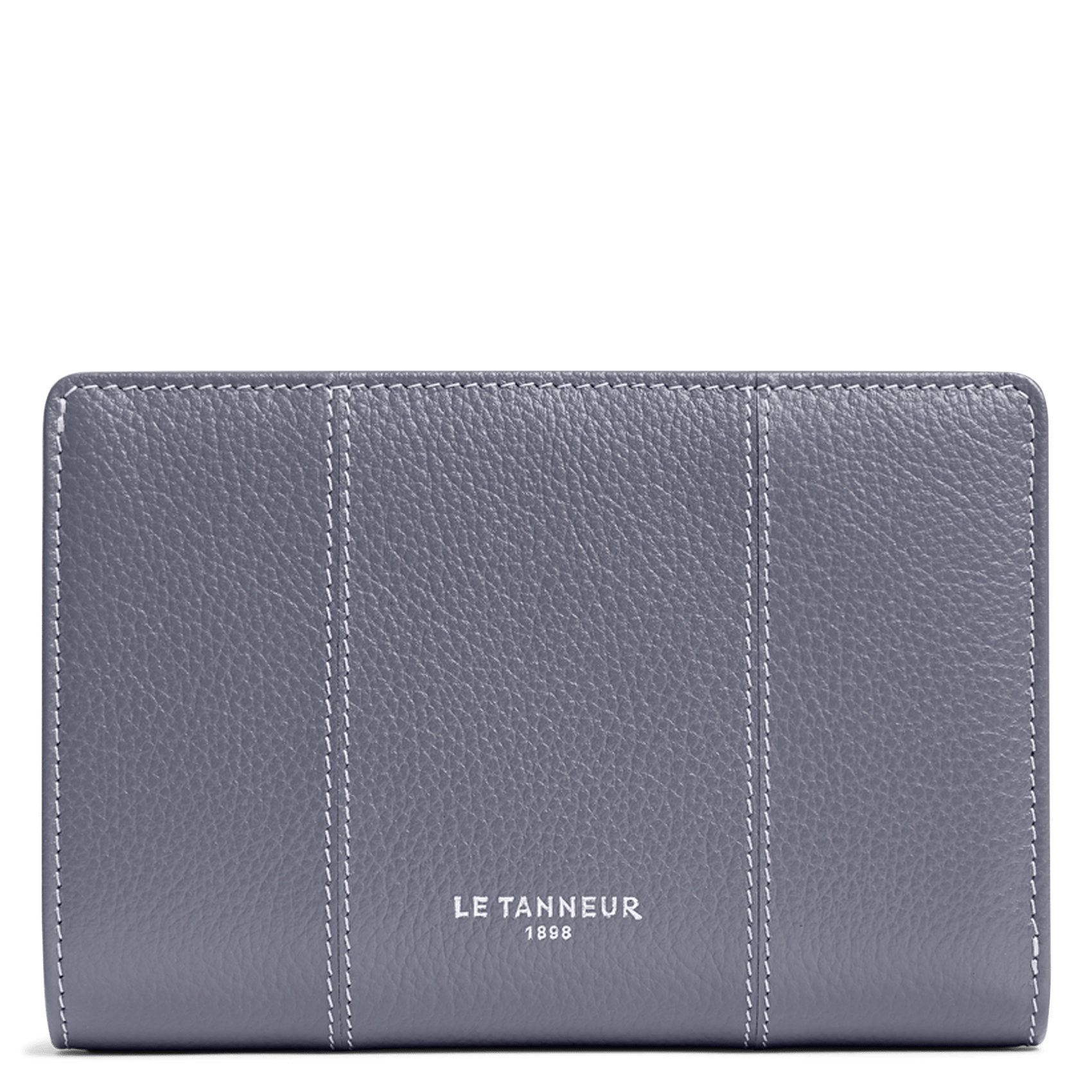 Portefeuille en cuir de vachette LE TANNEUR Bleu