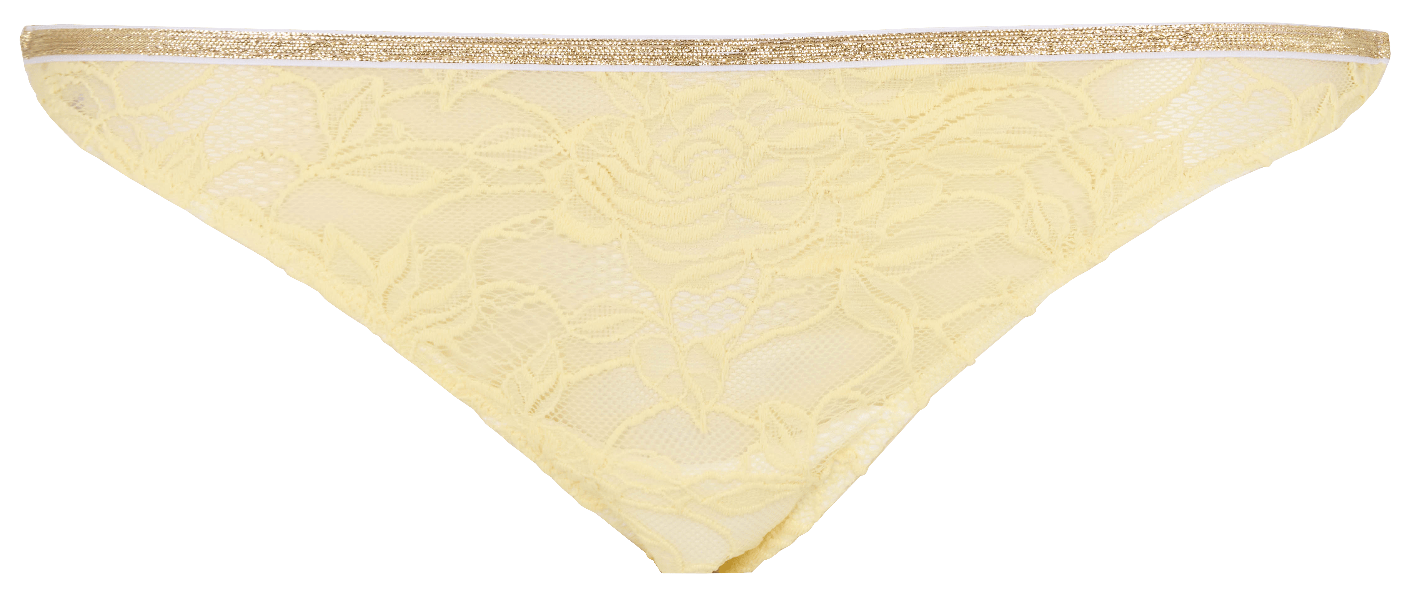 Tanga échancré à dentelle LA NOUVELLE