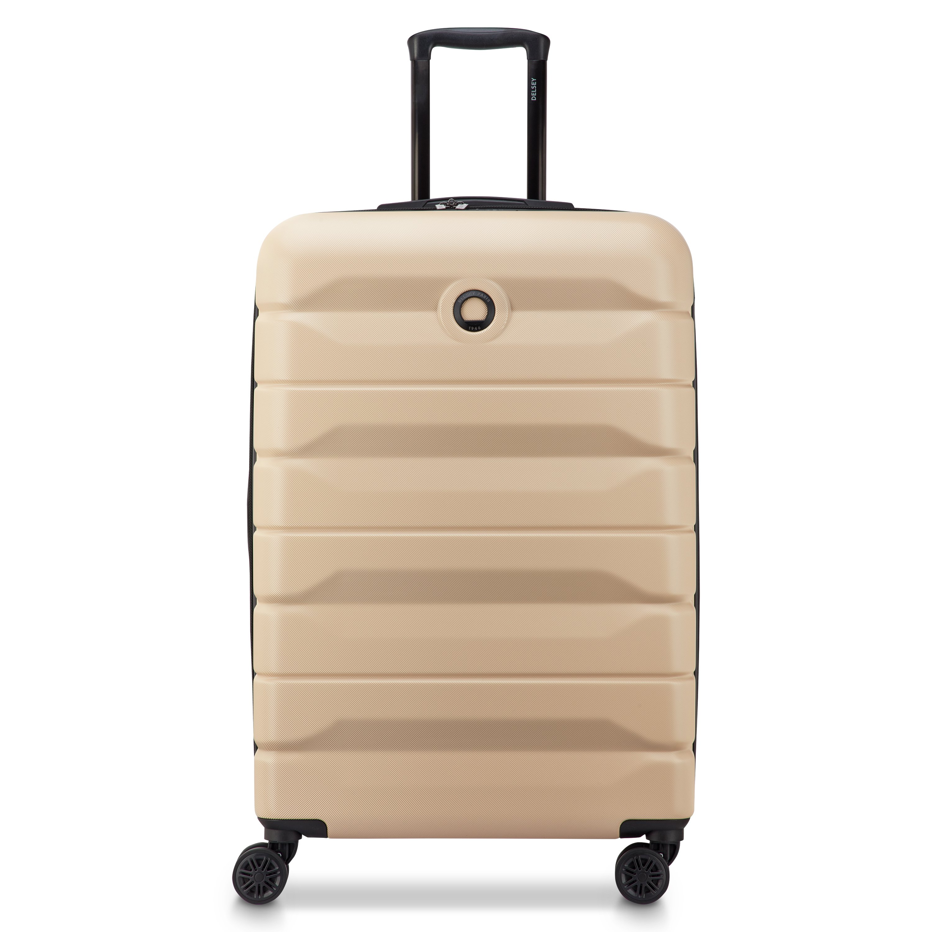 Rigid hold suitcase DELSEY PARIS Brown