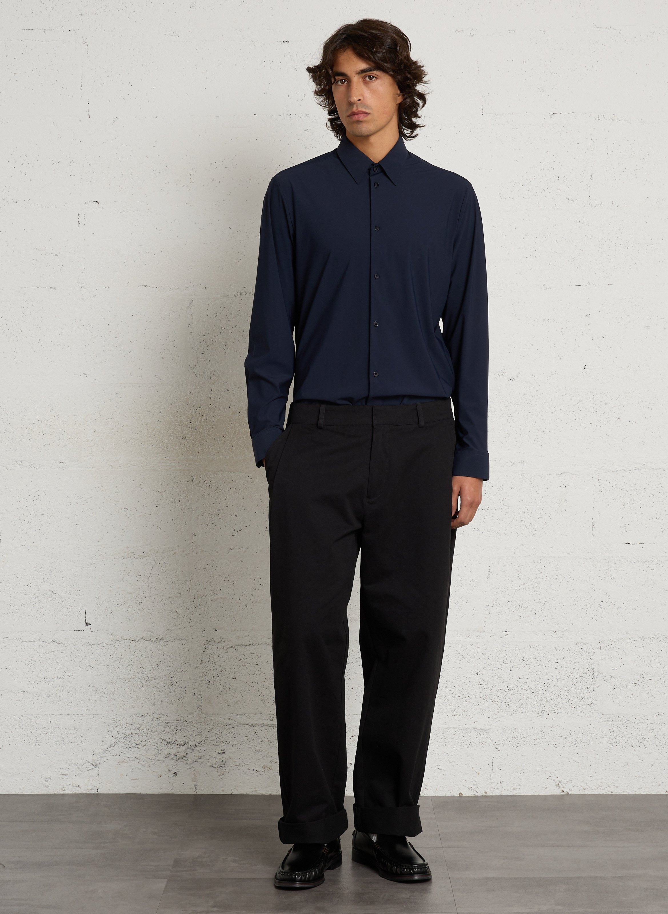 Mocassins en cuir lisse PAUL SMITH Noir