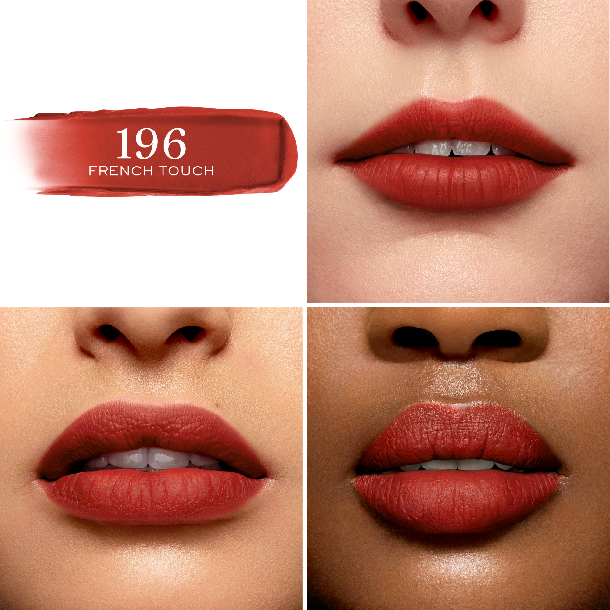 L'ABSOLU ROUGE INTIMATTE recharge LANCÔME 196 french touch
