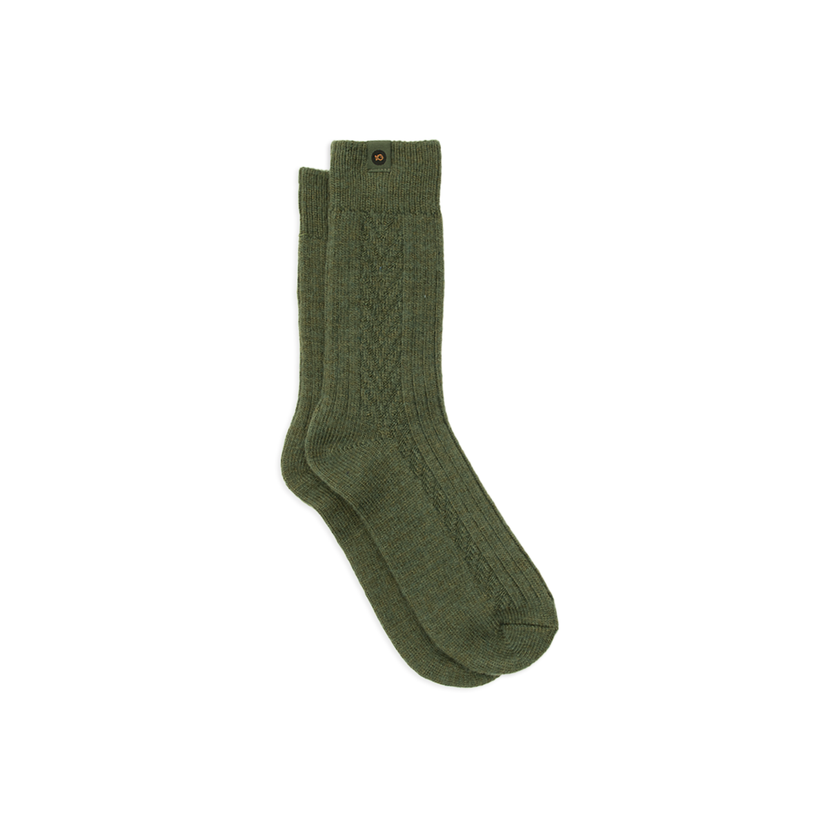 Chaussettes en laine BILLYBELT Vert