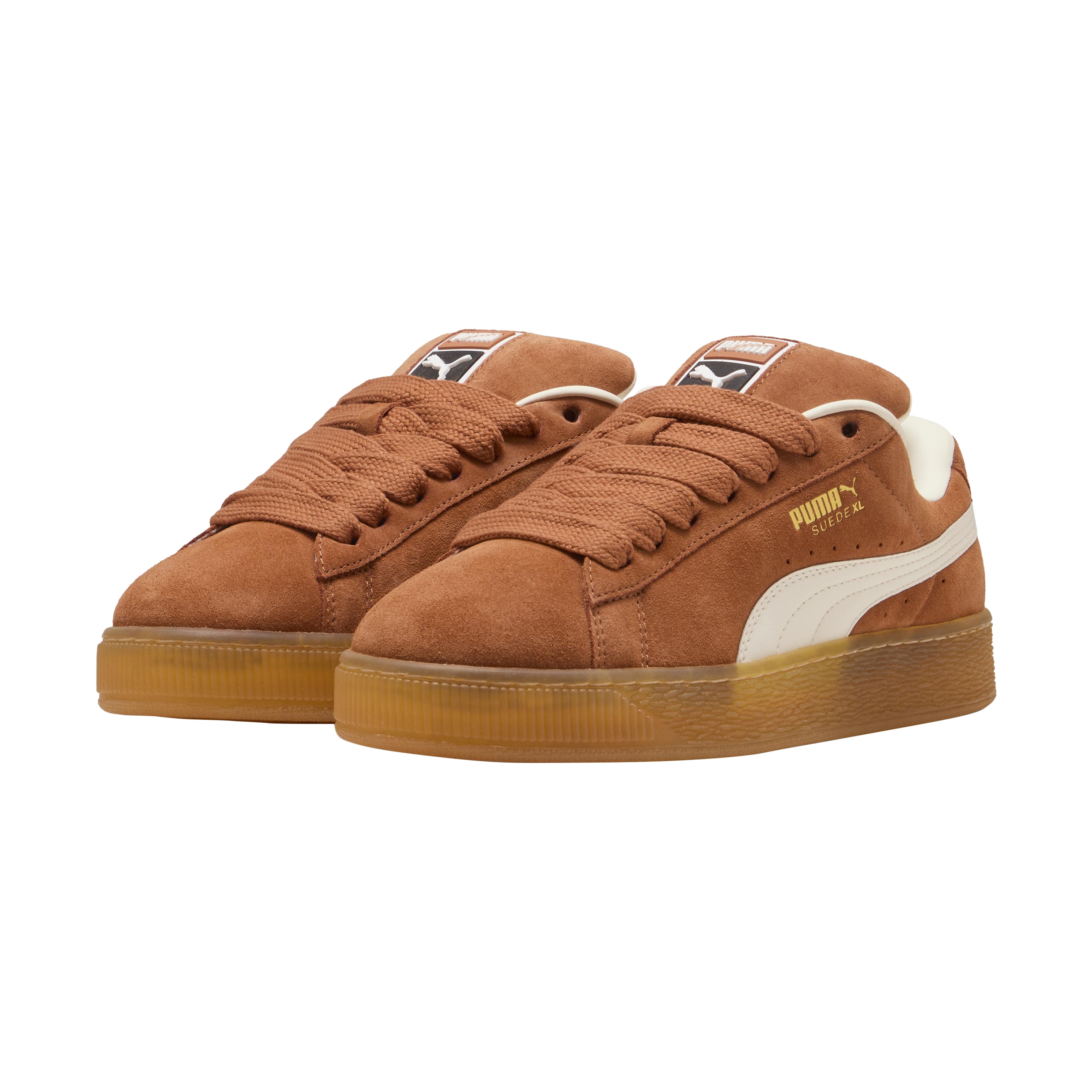 XL suede leather basket PUMA Brown