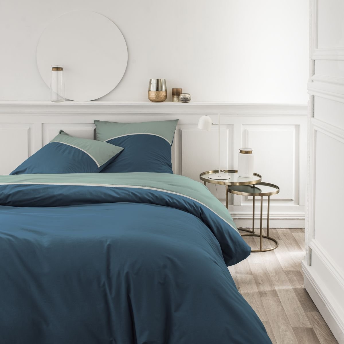 Cotton bedding set TODAY LINGE DE MAISON Green