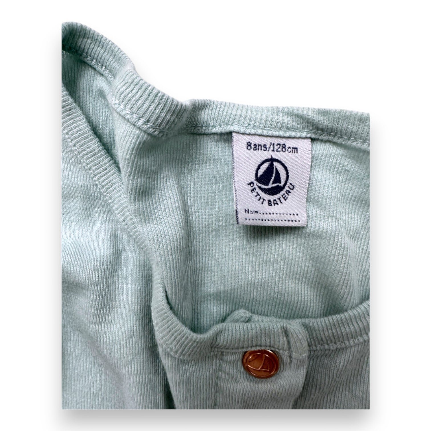 Blue kids t-shirt - 8 years PETIT BATEAU - Seconde Main Blue