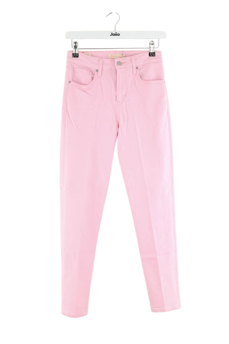Jean slim 721 en coton LEVI'S - Seconde main Rose