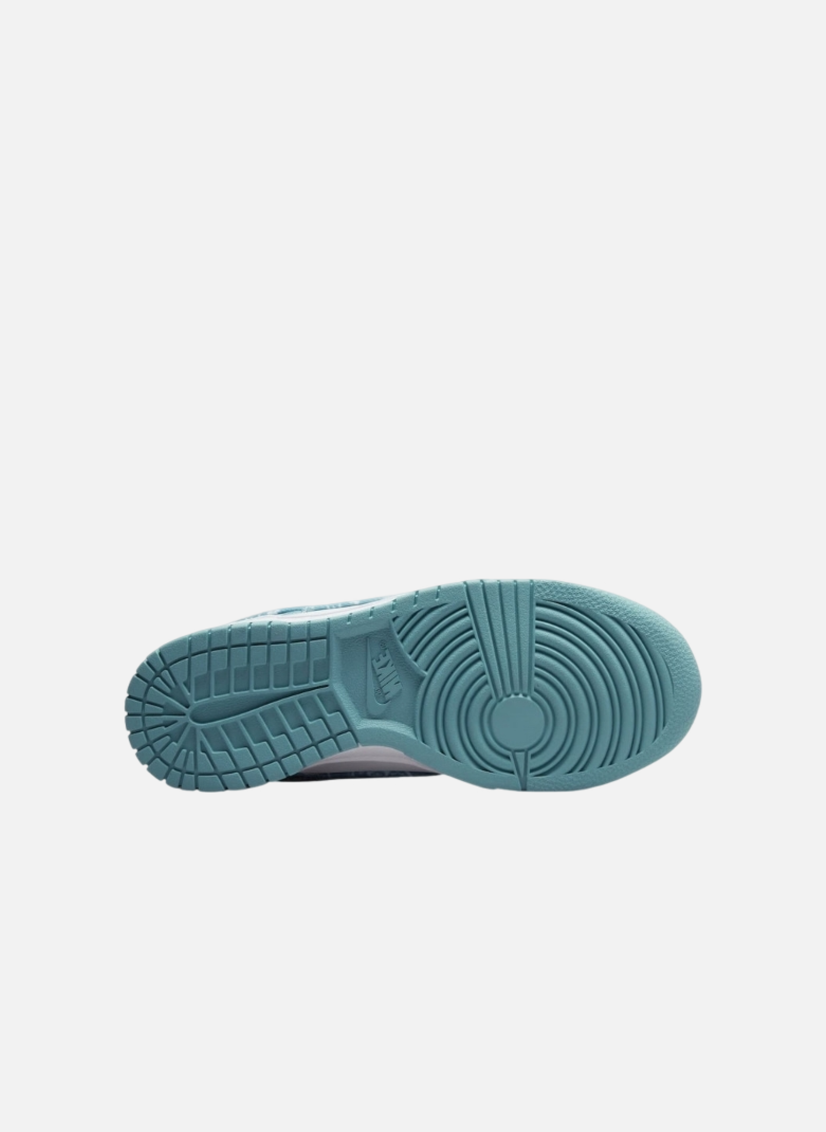 Leather low-top sneakers NIKE Blue