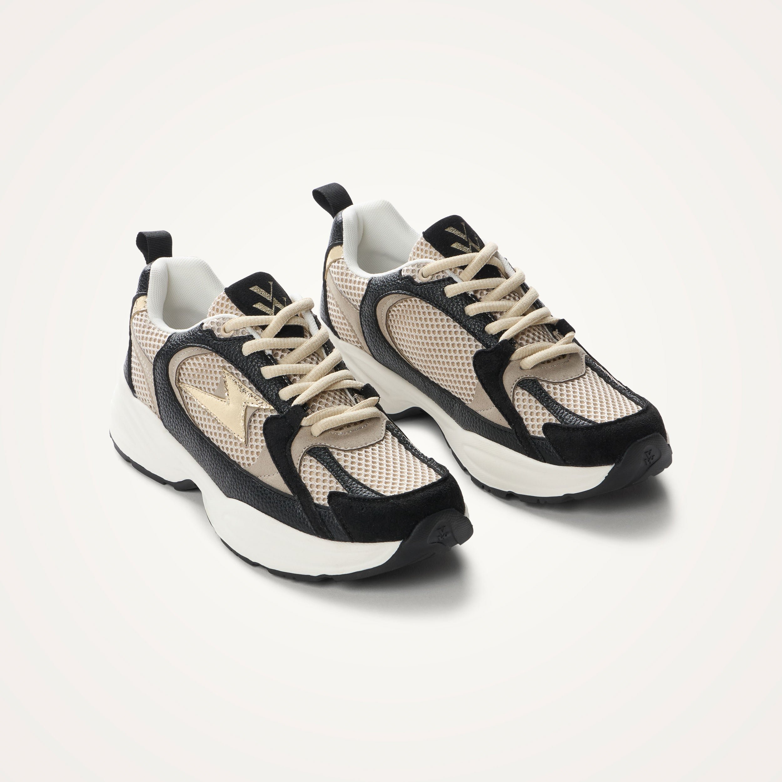 Low mesh sneakers VANESSA WU Black