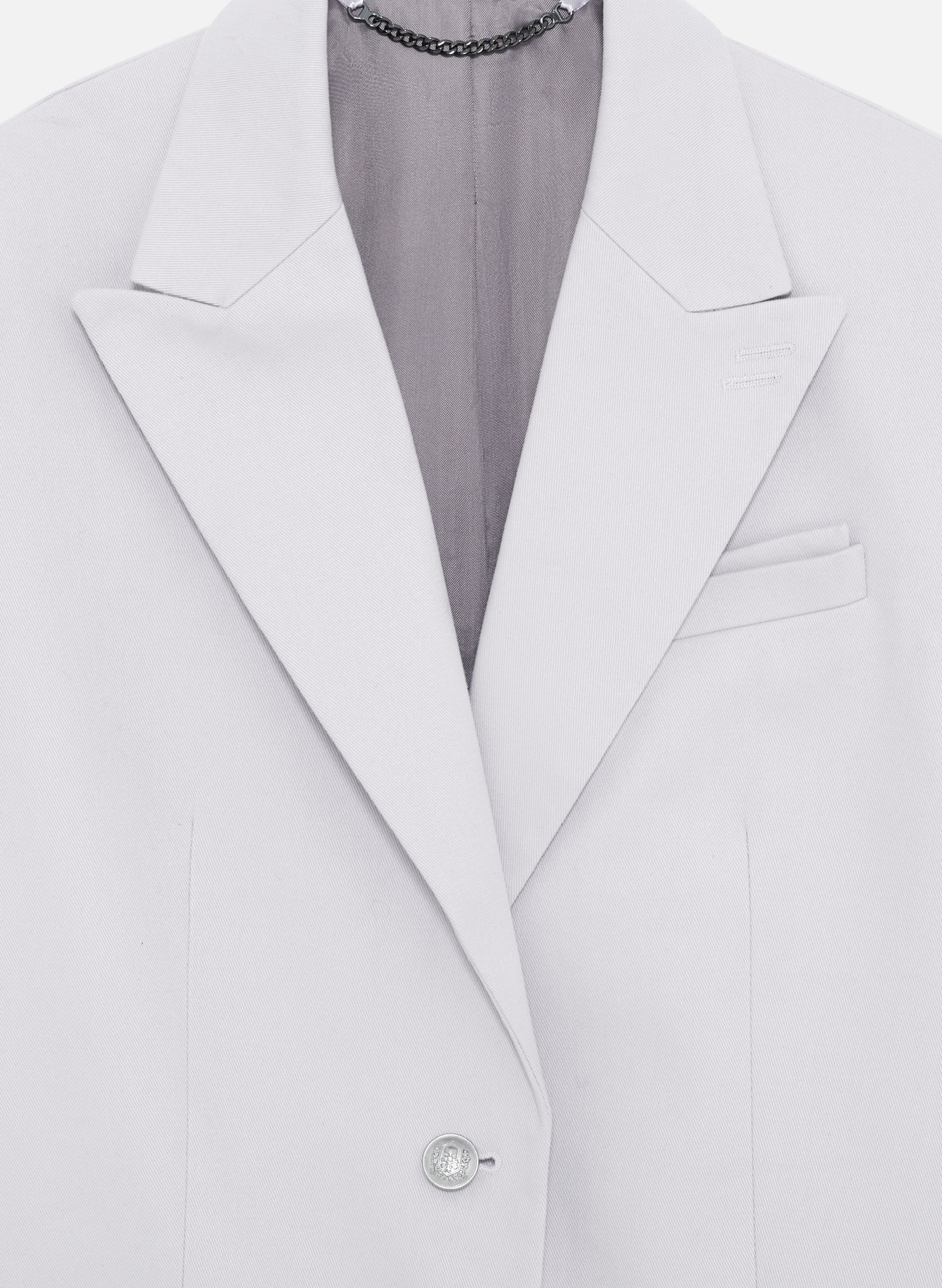 Straight suit jacket THE KOOPLES Purple