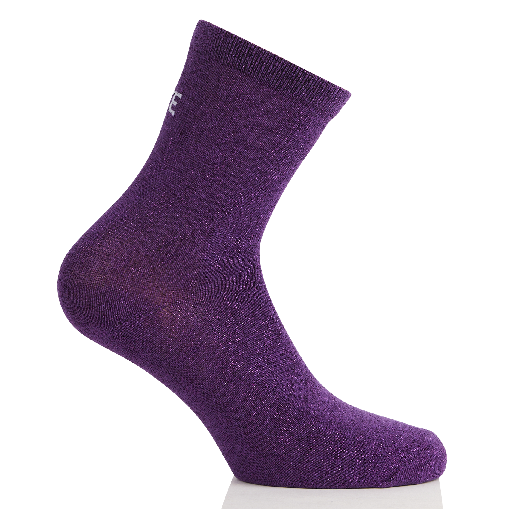 Chaussettes en coton mélangé PIECES Violet