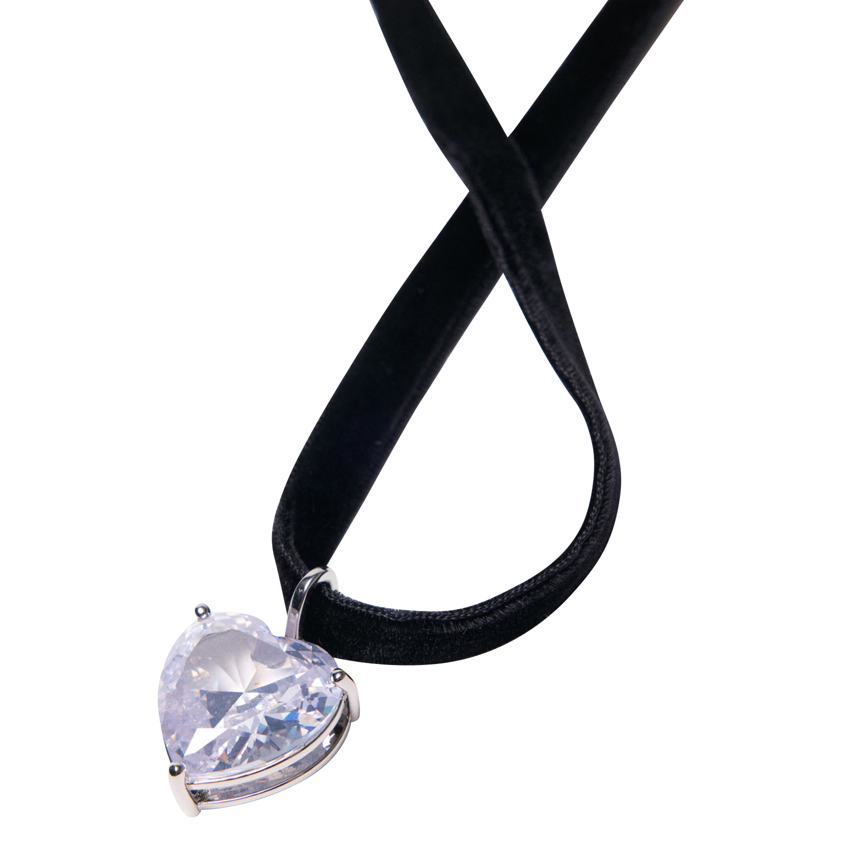 Collier à pendentif  MAJE Noir