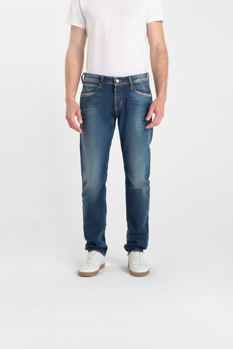 Slim stretch jeans, length 34 LE TEMPS DES CERISES Blue