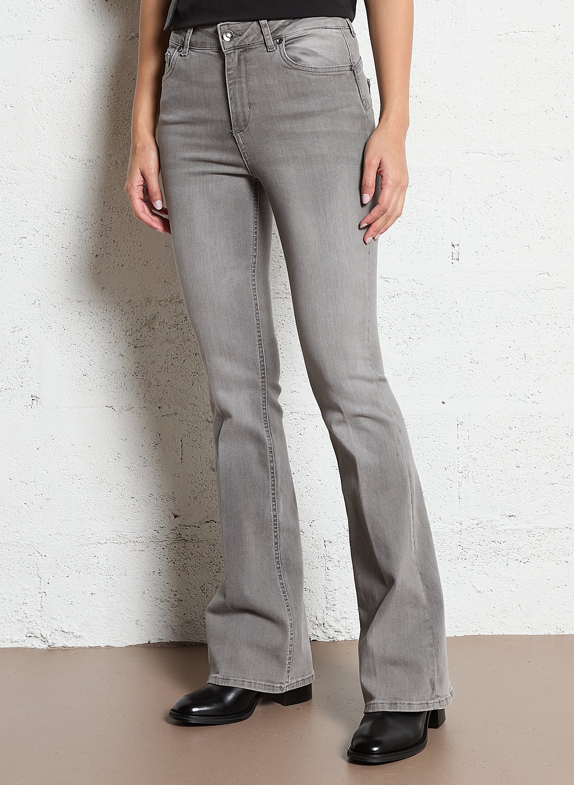 Jean flare LIU JO Gris