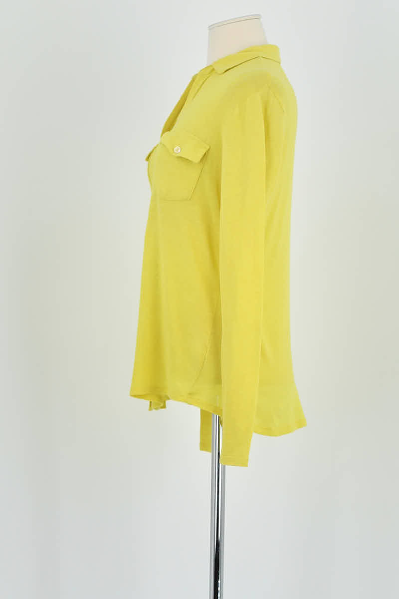 Shirt MAJESTIC FILATURES - SECONDE MAIN Yellow