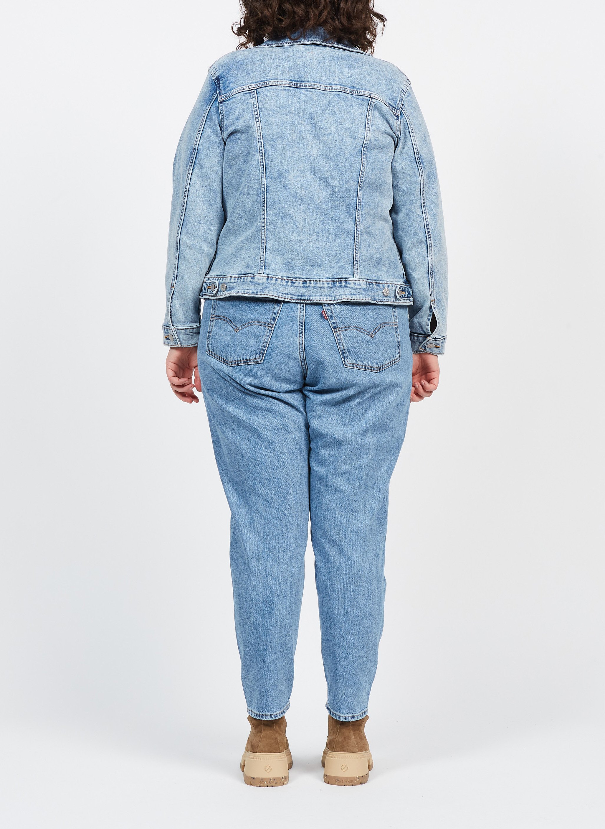 Veste en jean délavé LEVI&#039;S Jean Délavé