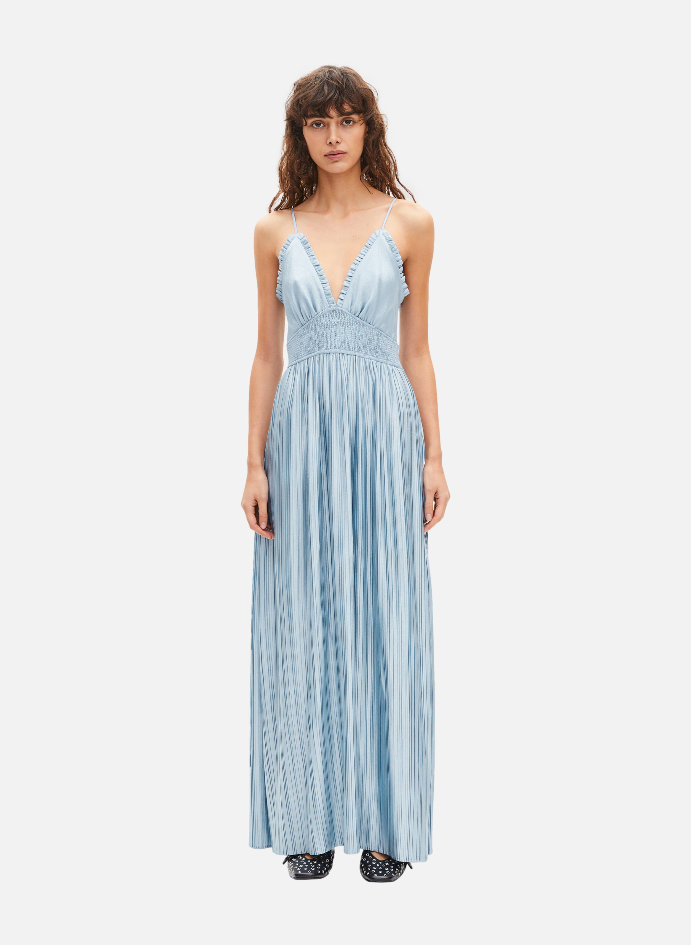 Long pleated dress THE KOOPLES
