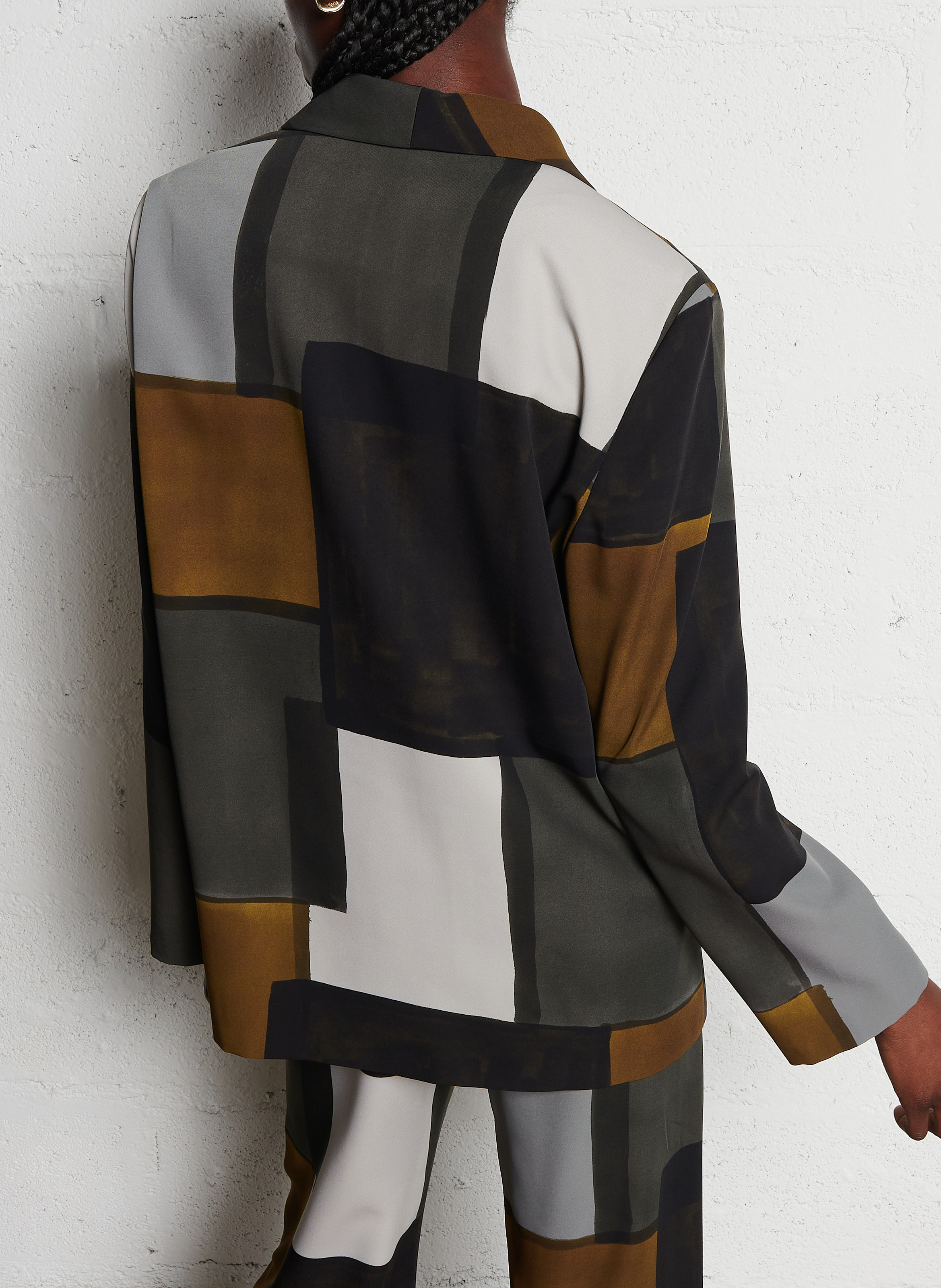 Bedruckter Blazer IMPERIAL Grau