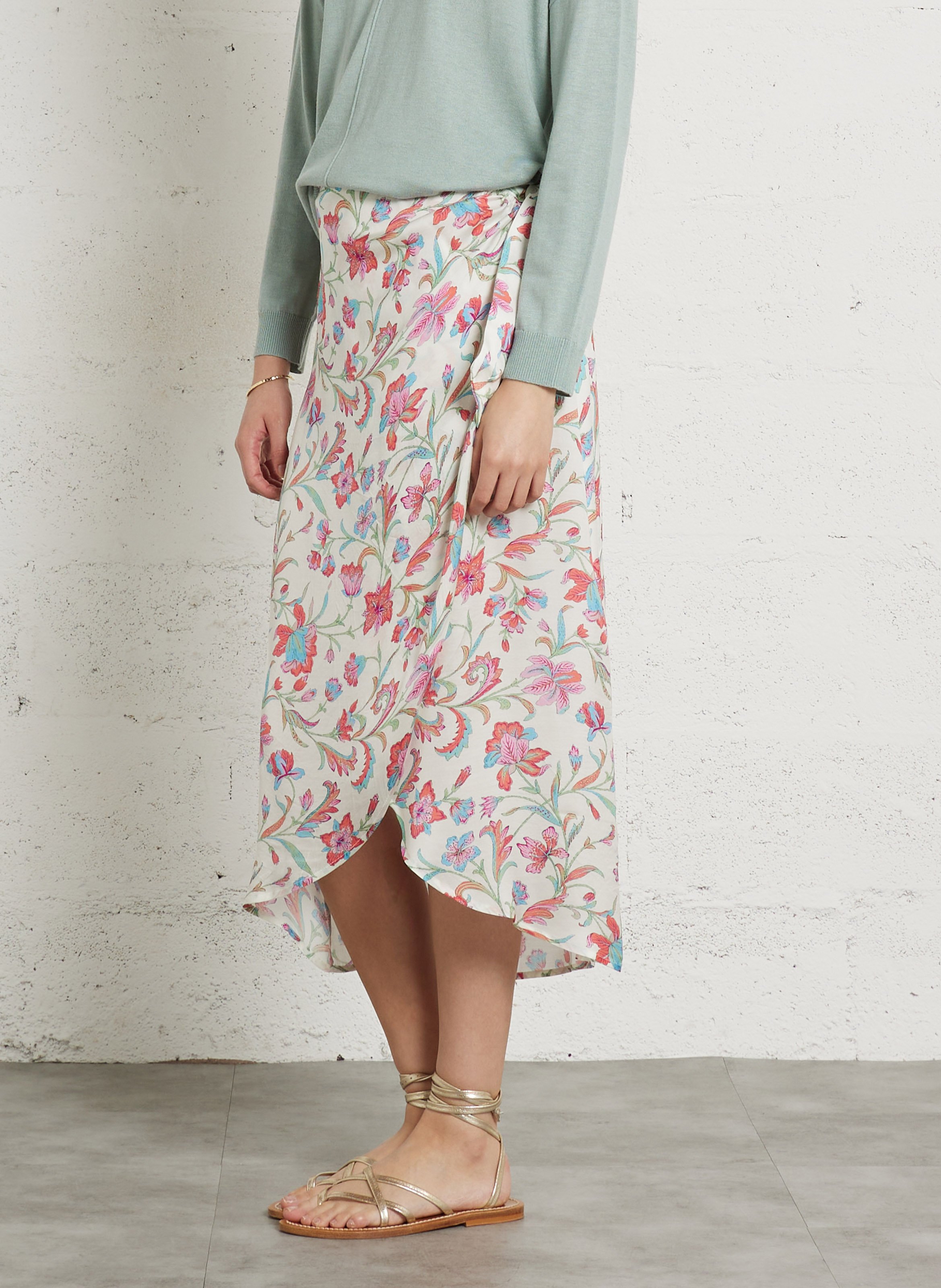 Wikkelrok met bloemenprint LOUISE MISHA Veelkleurig