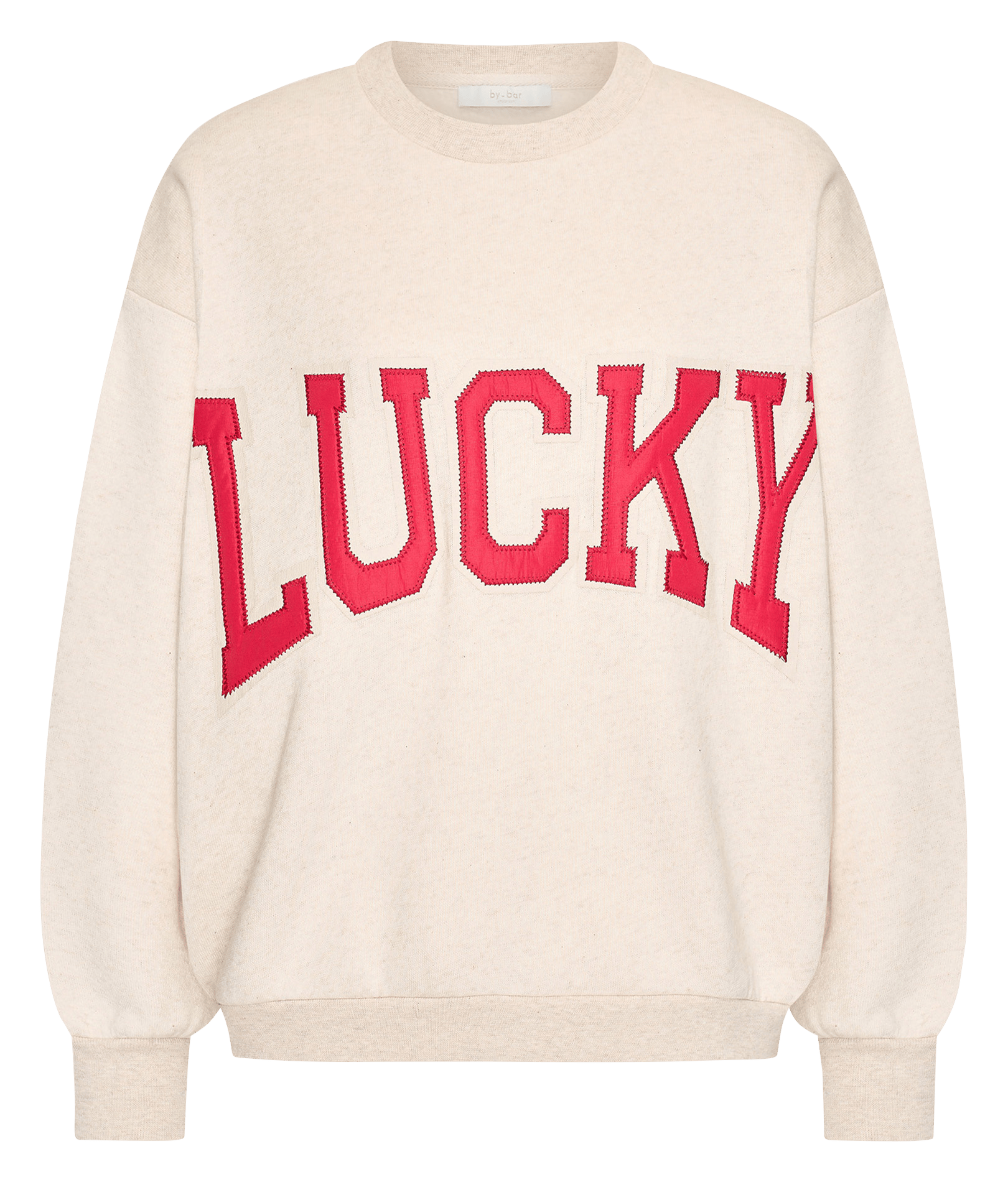 Effen sweater BY BAR Roze