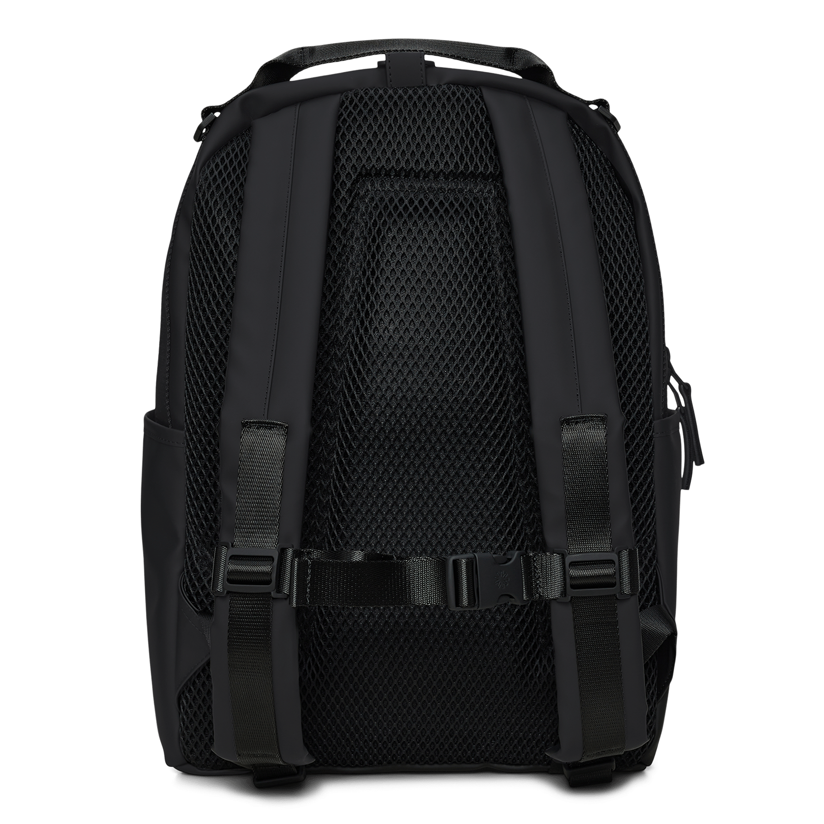 Einfarbiger Rucksack RAINS Schwarz