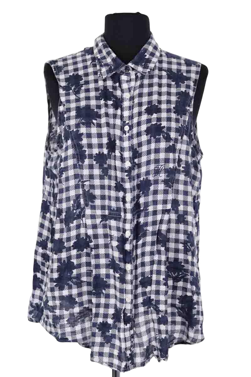 Azawood sleeveless top TOMMY HILFIGER - SECONDE MAIN Blue