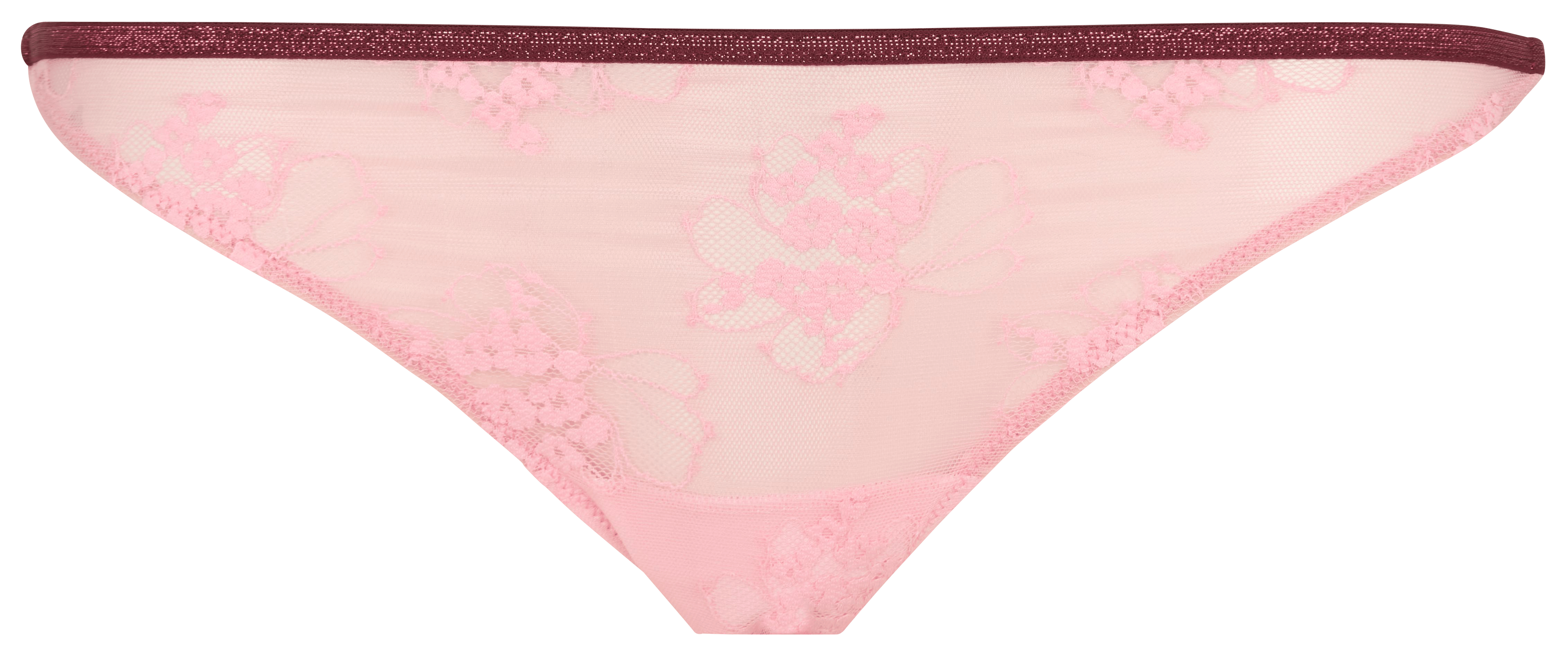 Tanga échancré à dentelle LA NOUVELLE