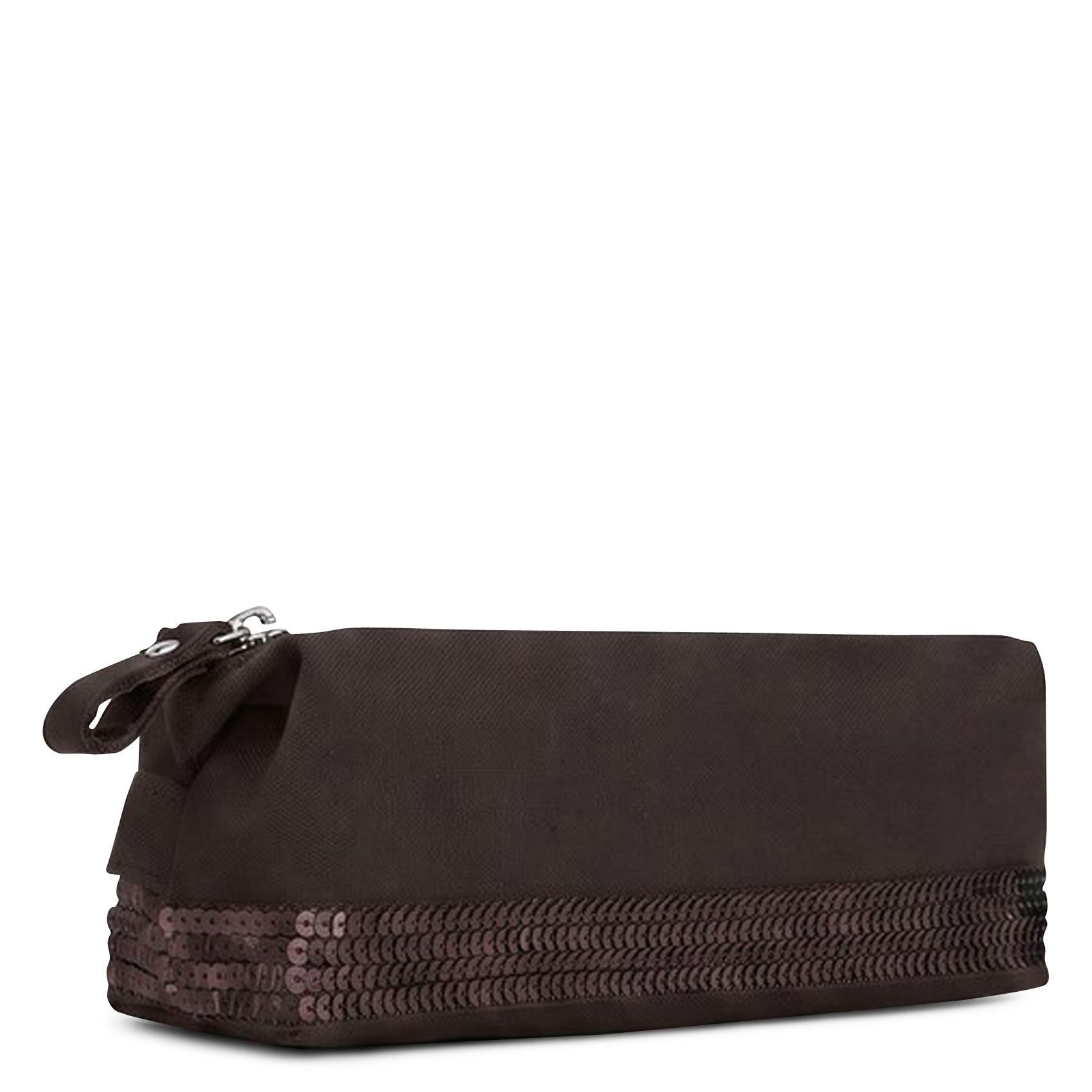 Trousse avec bande sequins VANESSA BRUNO Marron