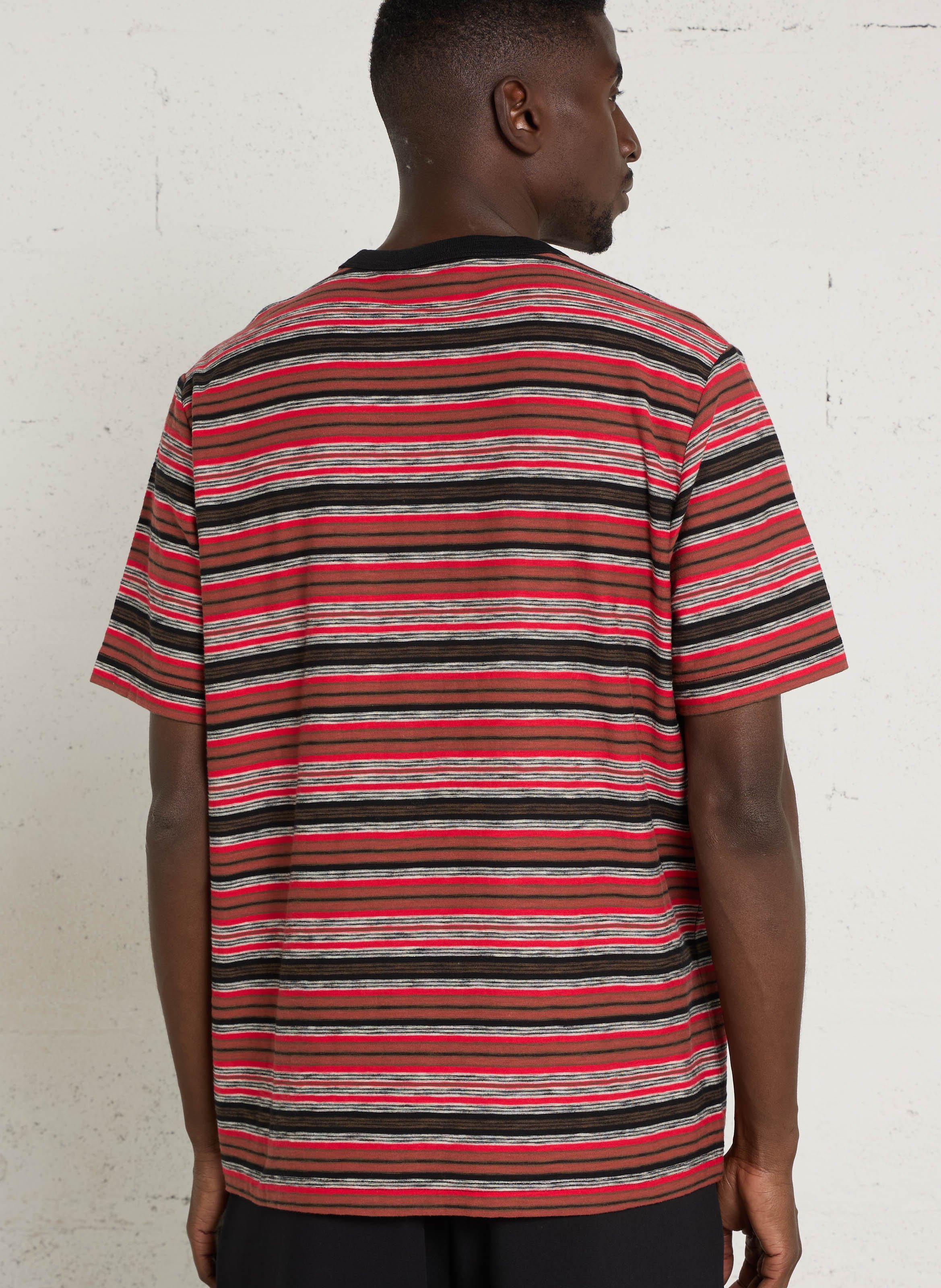 Rundhals-T-Shirt aus Bio-Baumwolle PAUL SMITH Rot