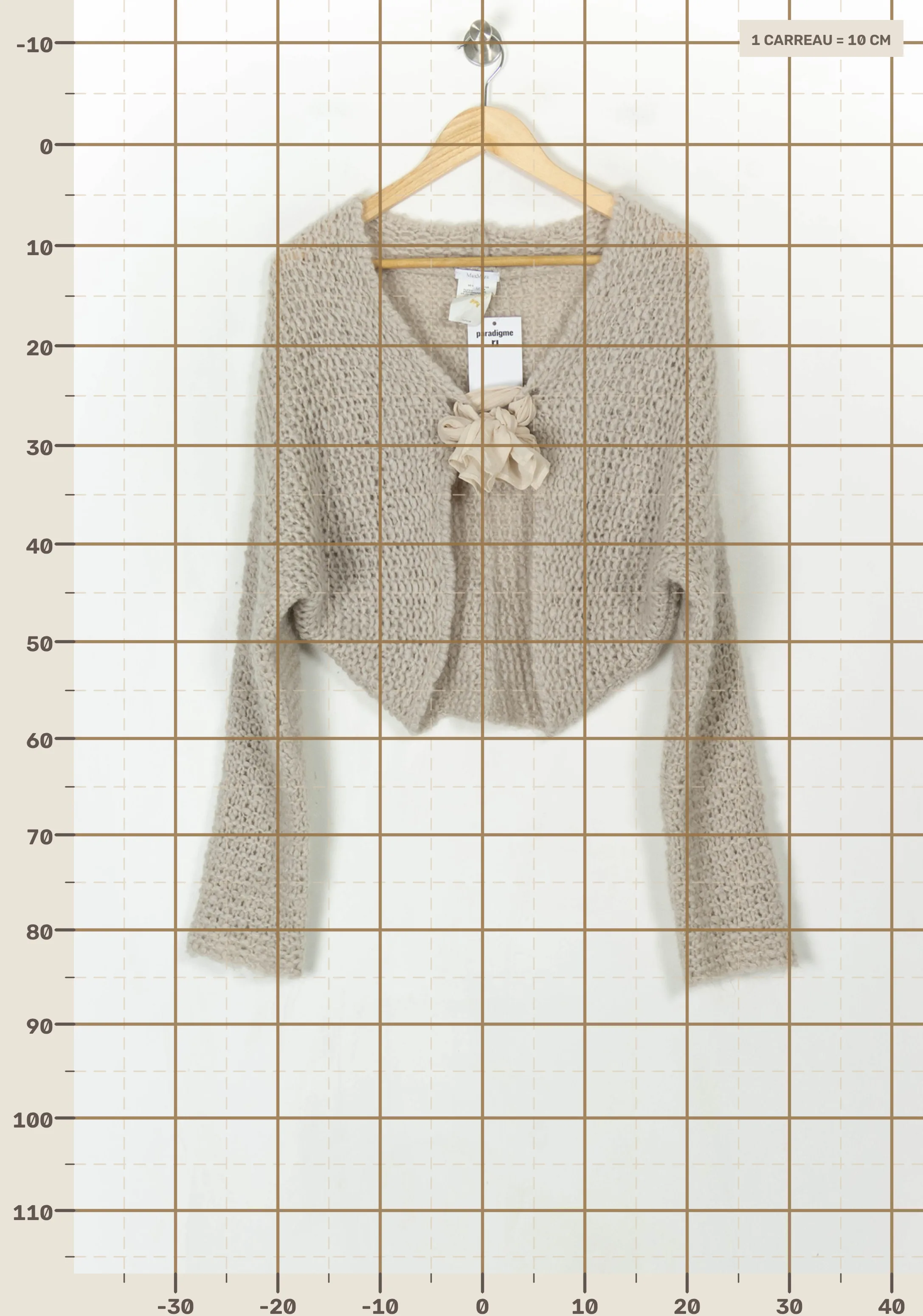 Cardigan MAX MARA - Seconde Main Grey