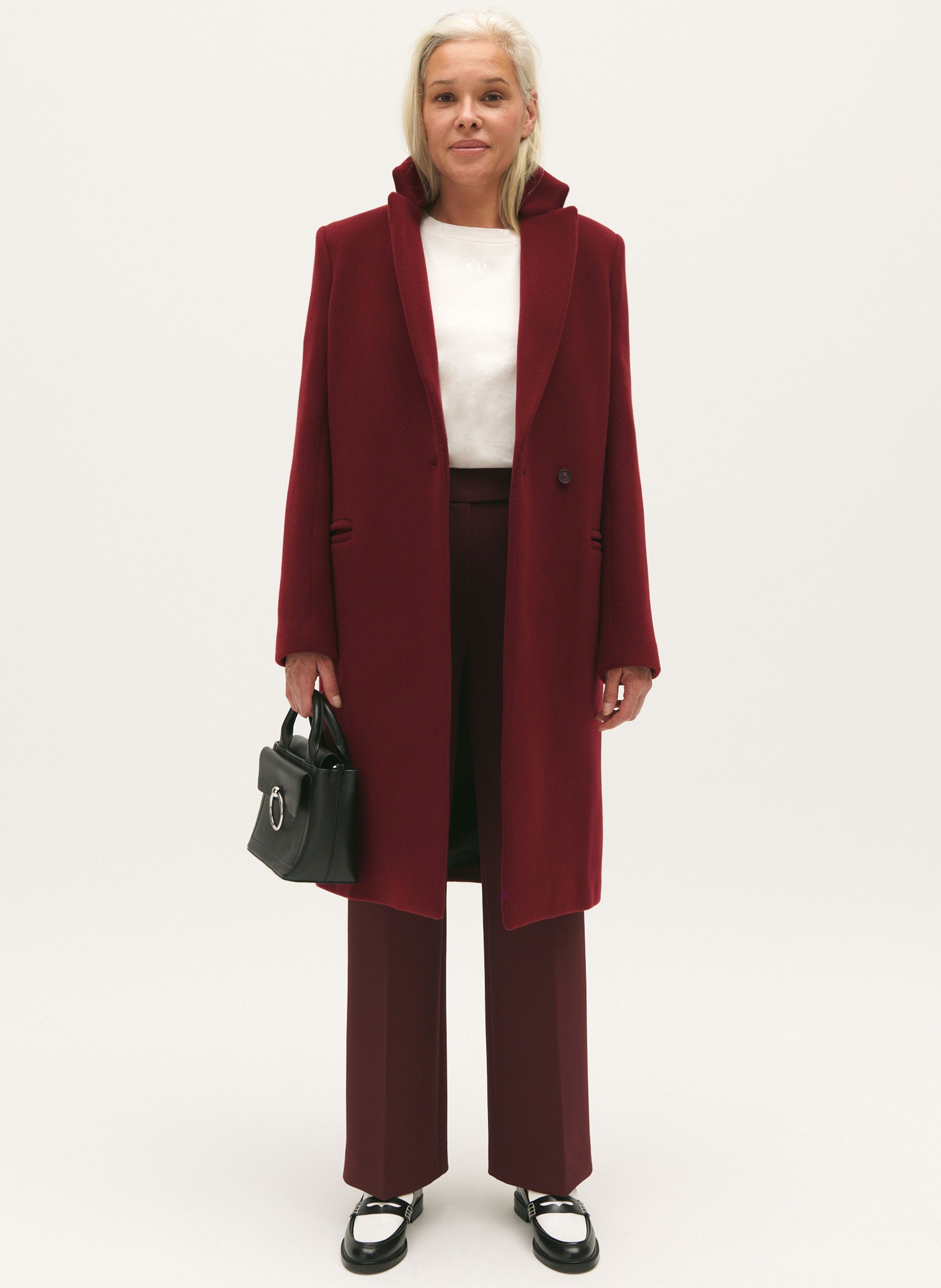 Manteau rouge 2024 claudie pierlot