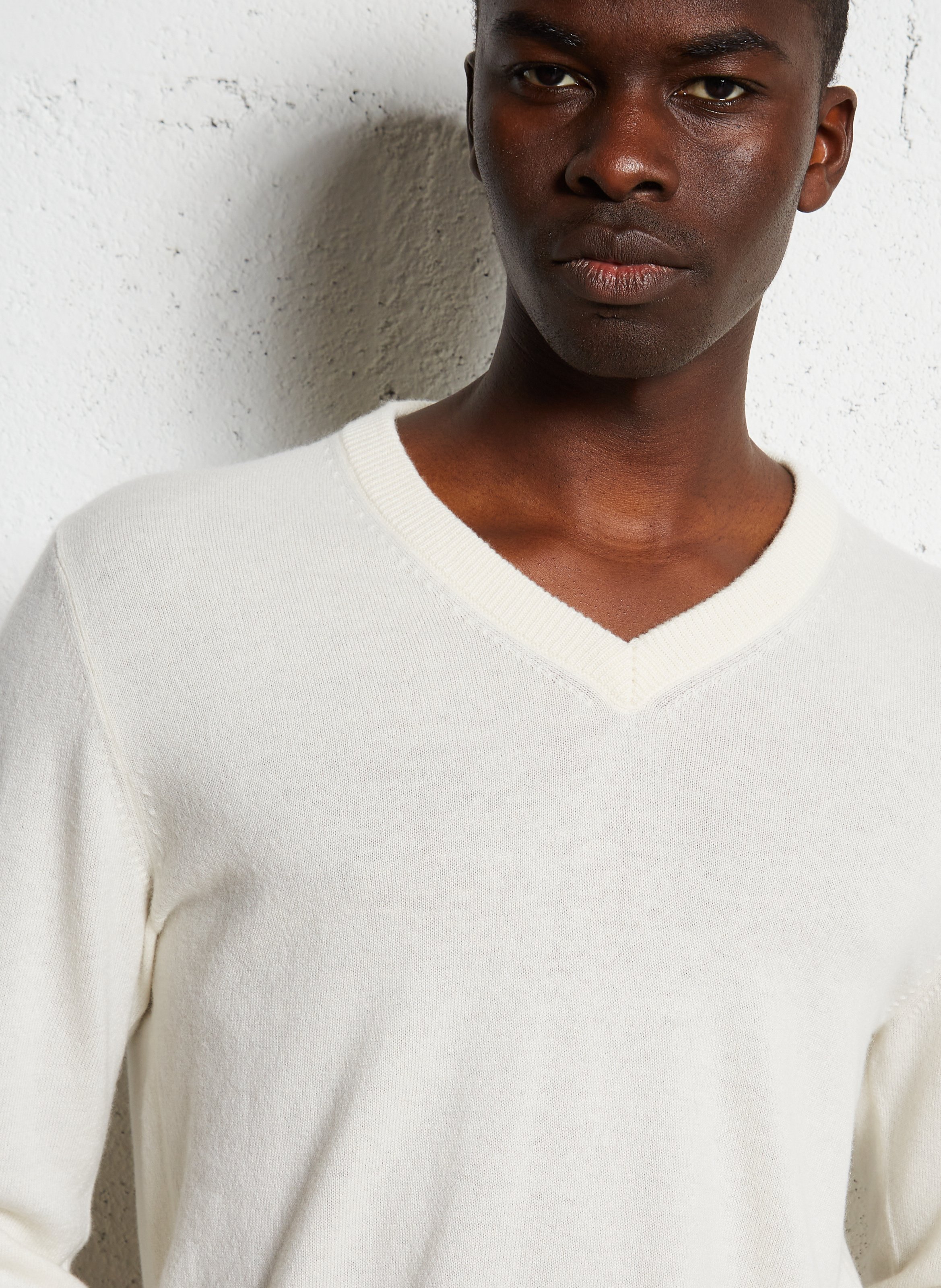 Pull en cachemire AU PRINTEMPS PARIS Beige