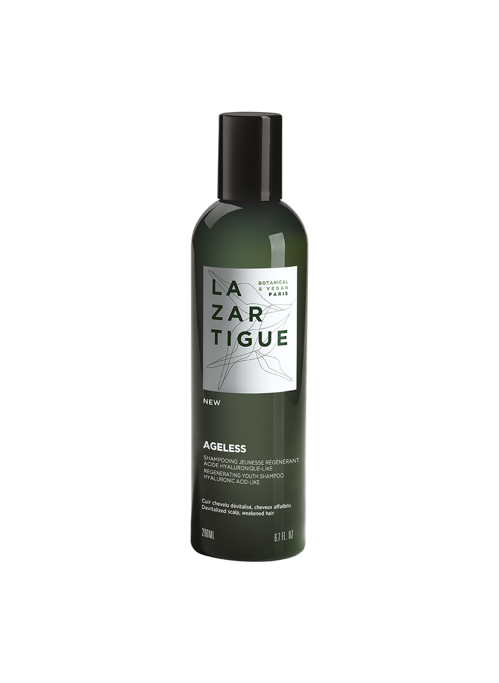 AGELESS SHAMPOOING Anti-Age Cheveux Affaiblis LAZARTIGUE No color