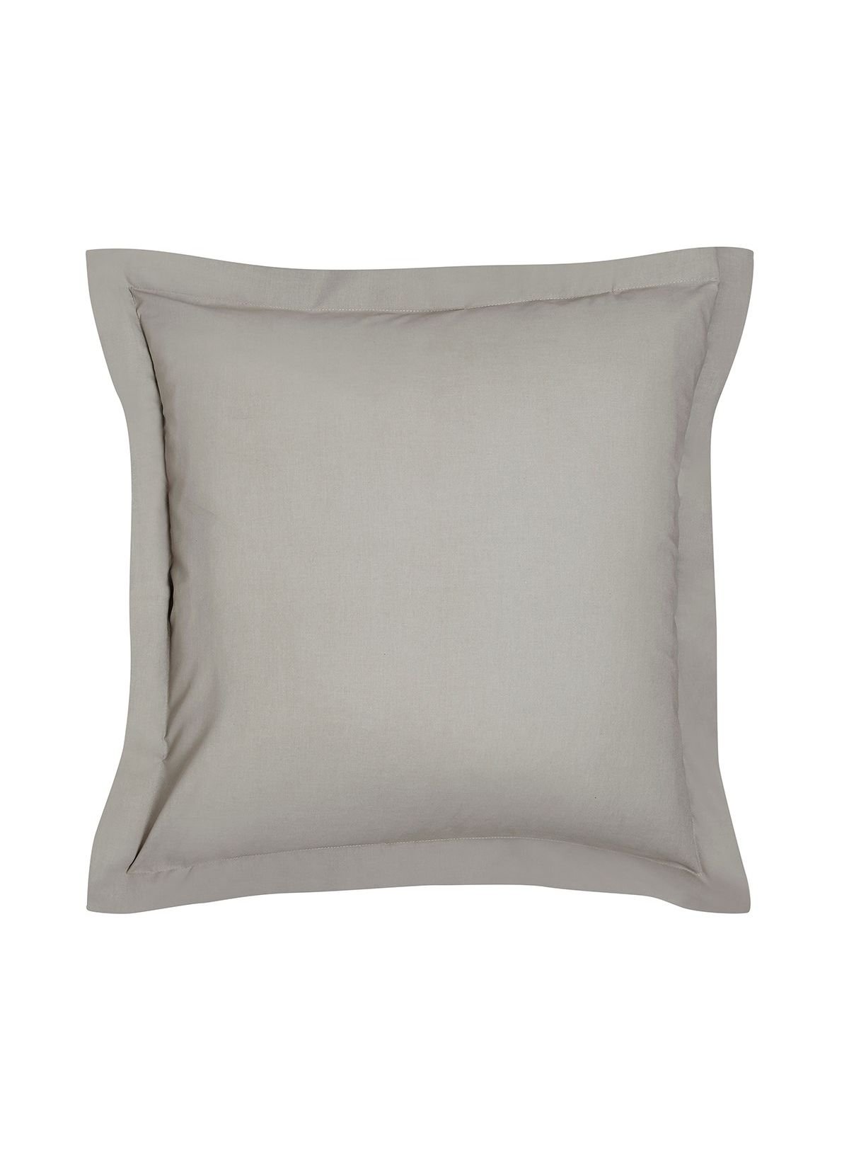 Pillowcase with organic cotton flounce TODAY LINGE DE MAISON Beige
